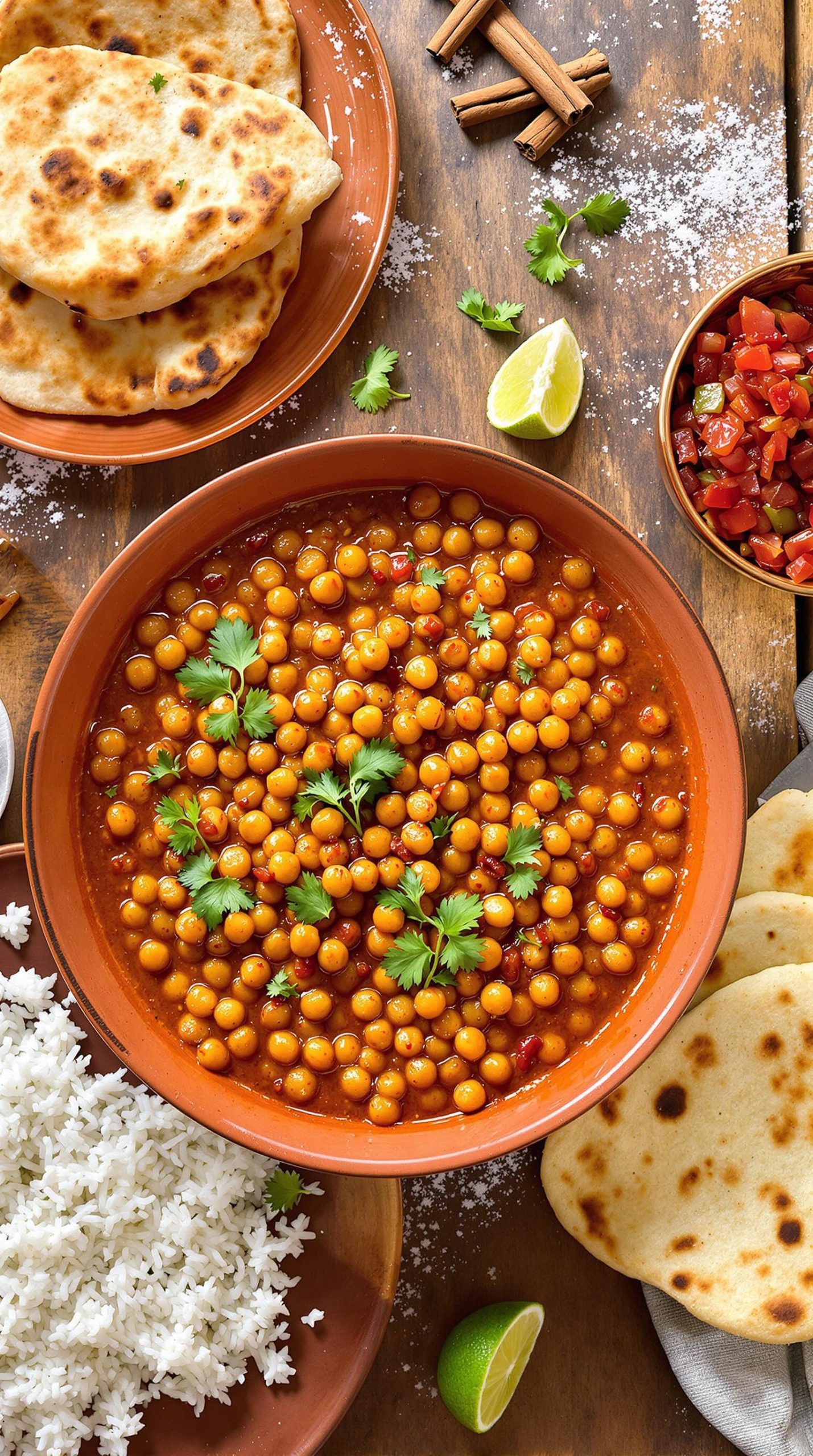 homemade indian chana masala