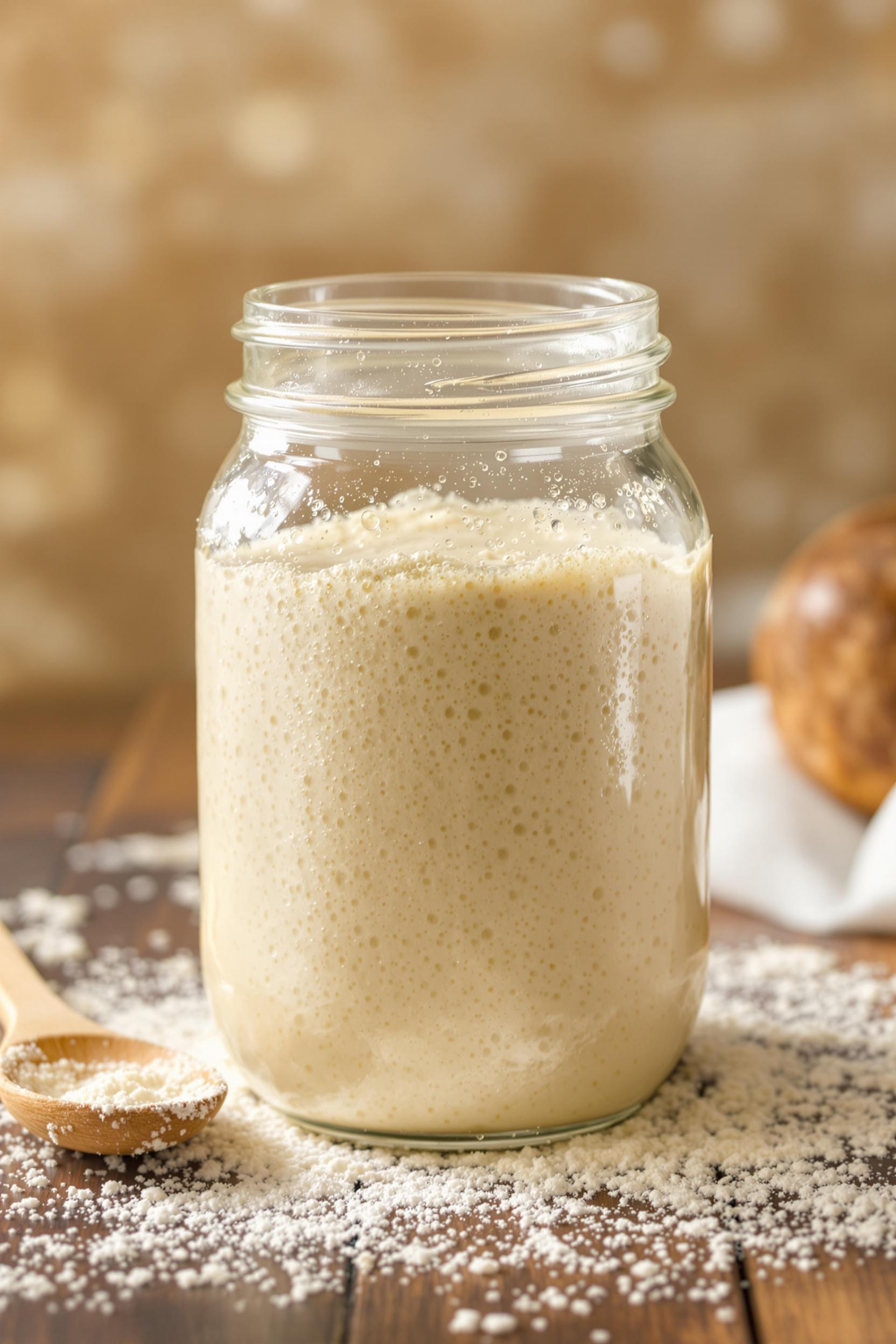 homemade sourdough starter recipe