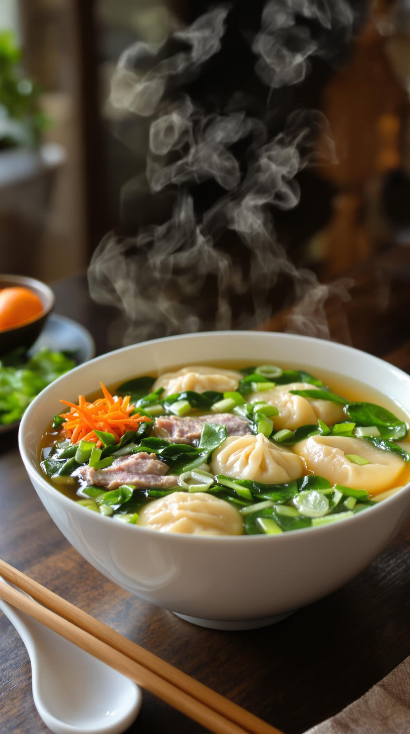 homemade wonton soup recipe