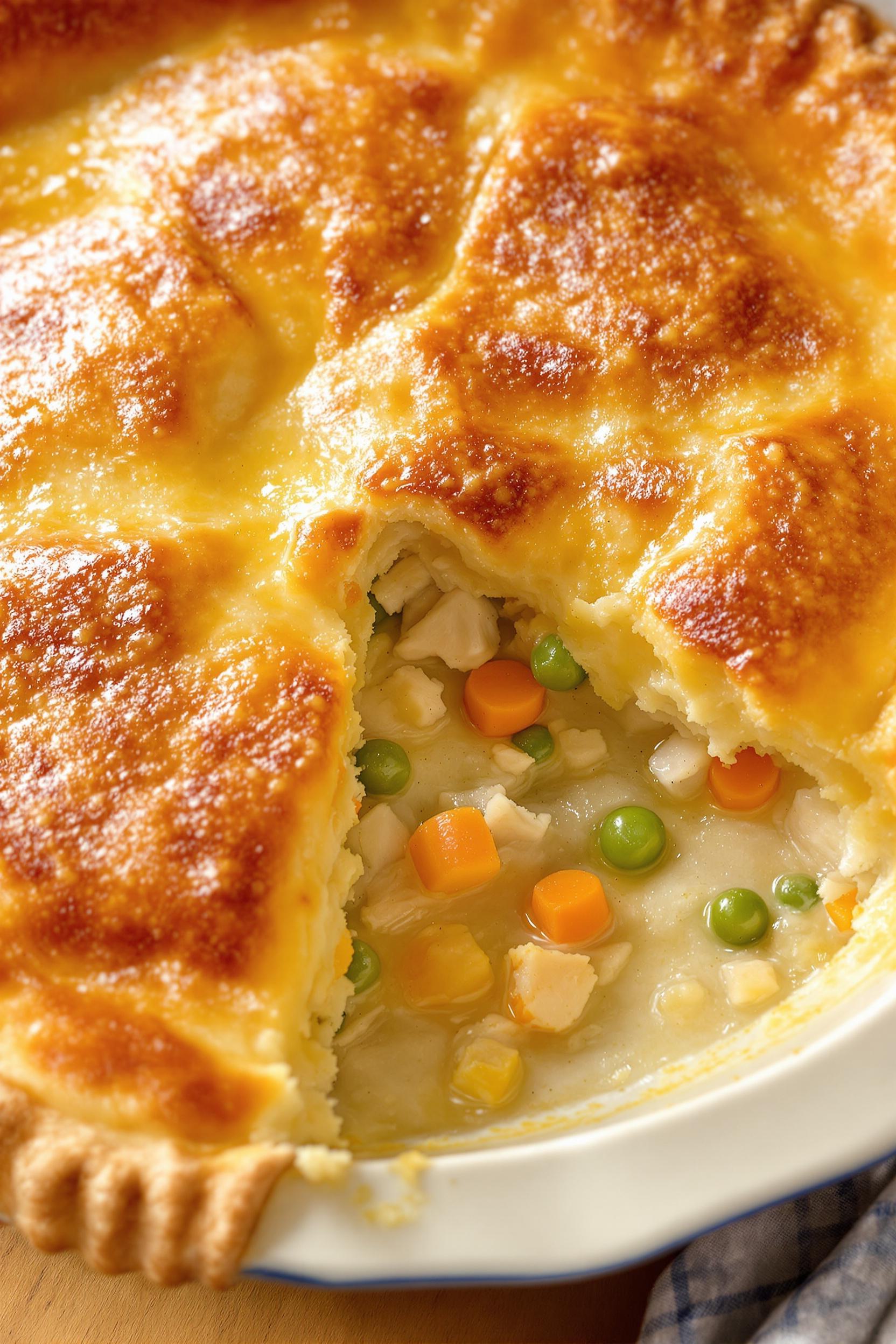 homestyle chicken pot pie