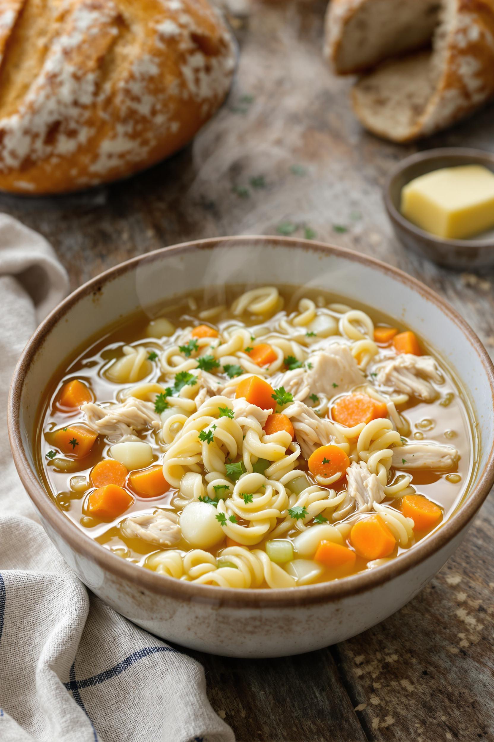 homestyle chicken soup recipe