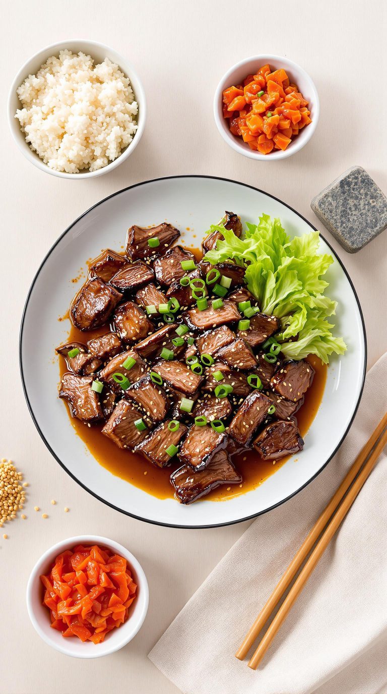 korean marinated beef dish