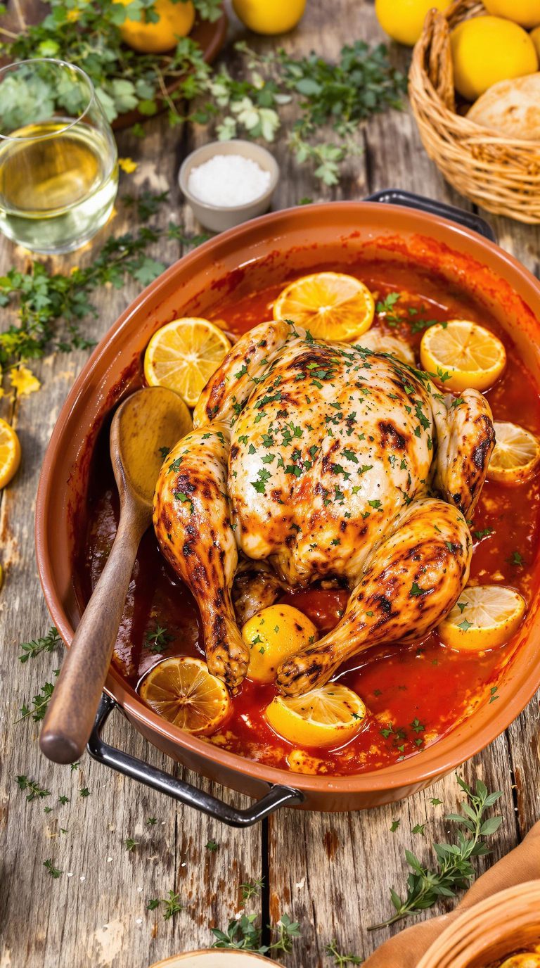 lemon herb greek chicken recipe