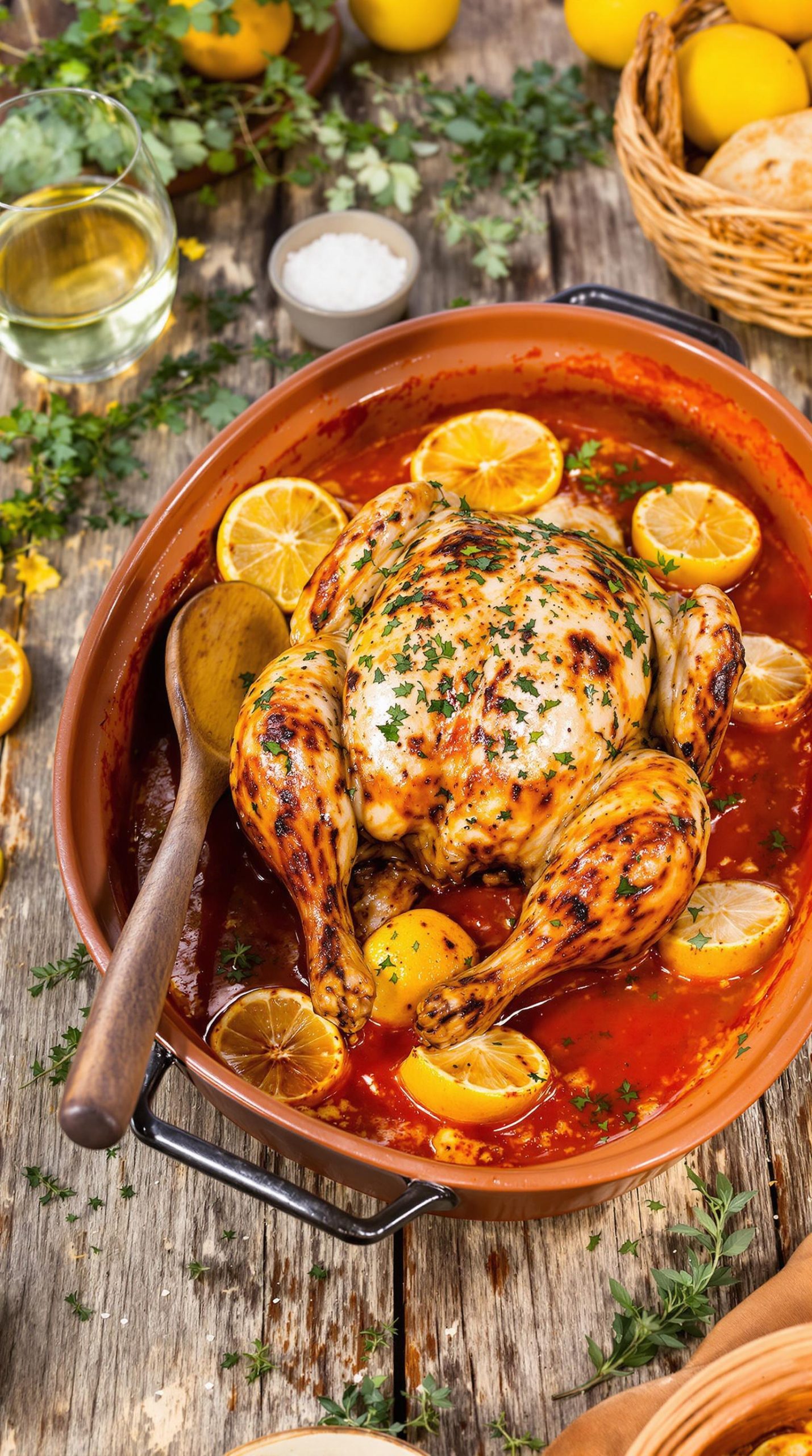 lemon herb greek chicken recipe
