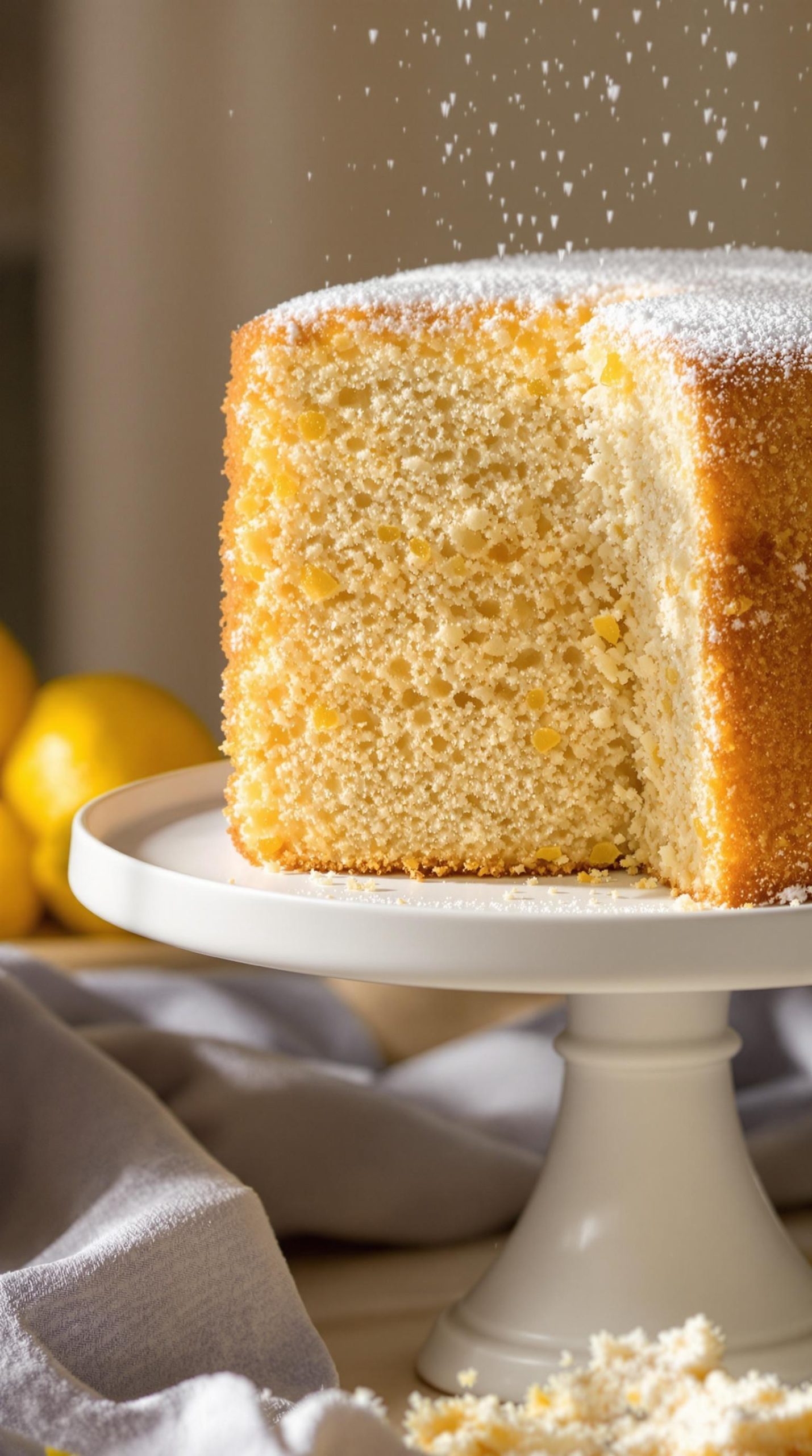 light and airy sponge cake