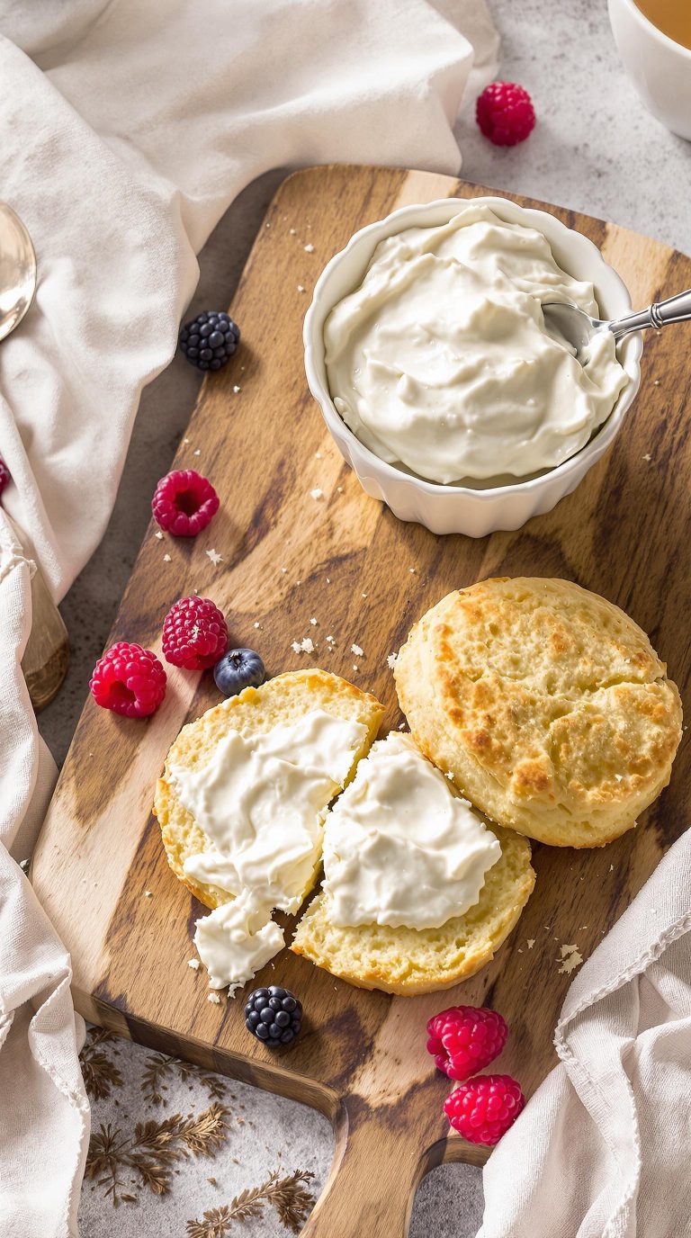 light and fluffy scones