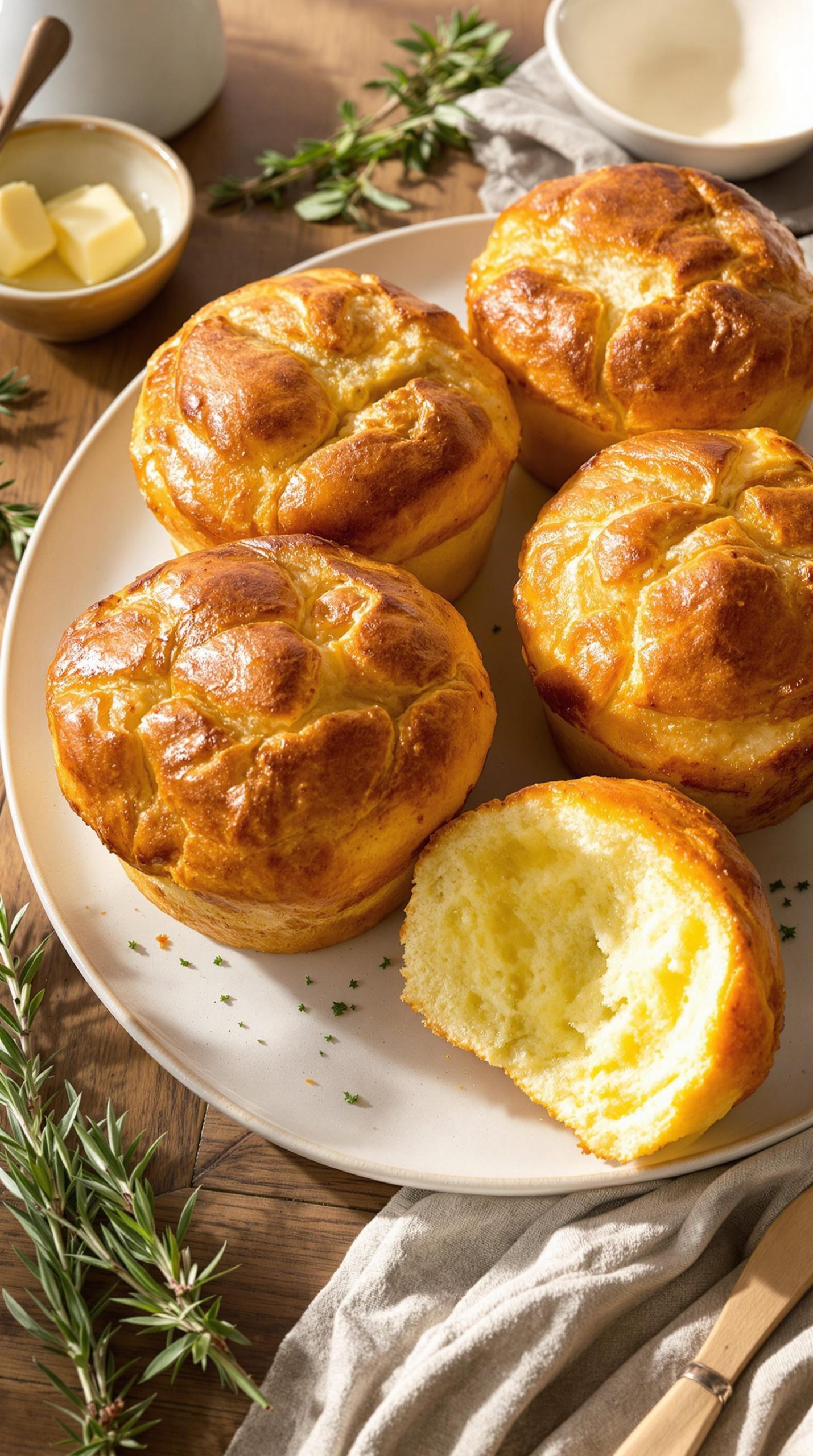 light golden popover recipe