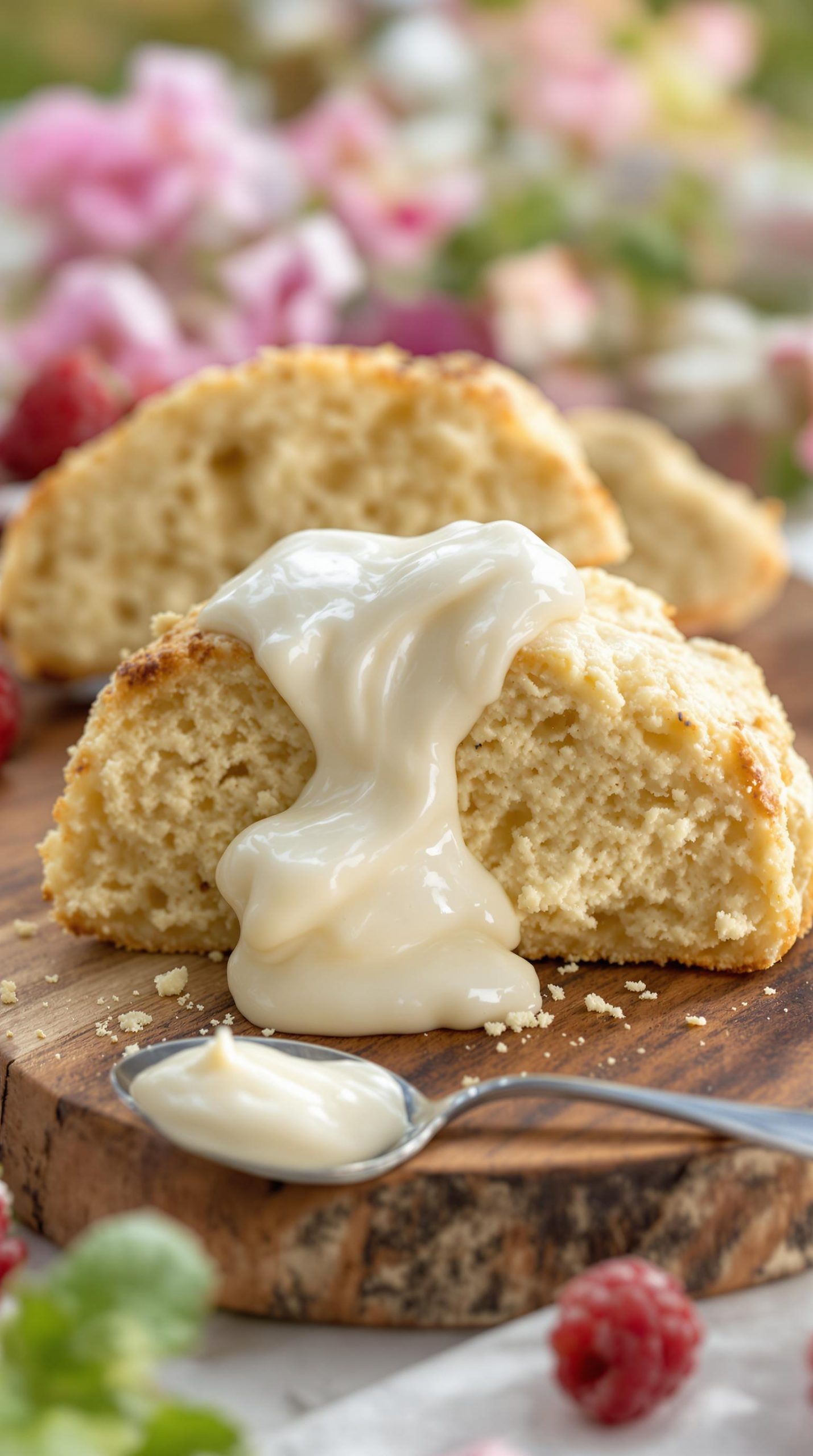 light scone cream preparation