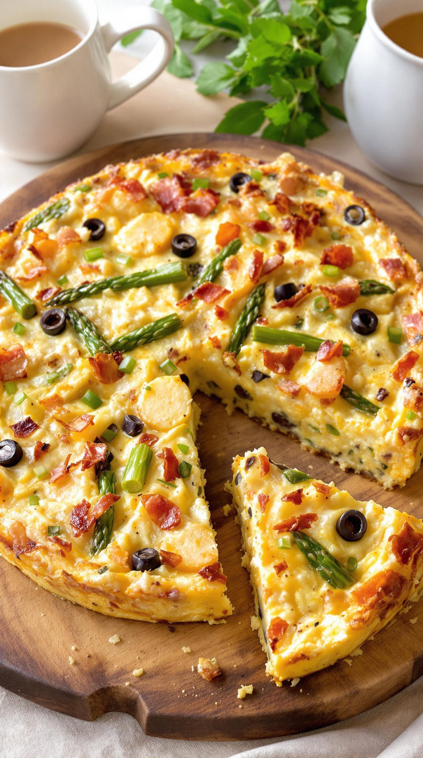 loaded breakfast frittata recipe