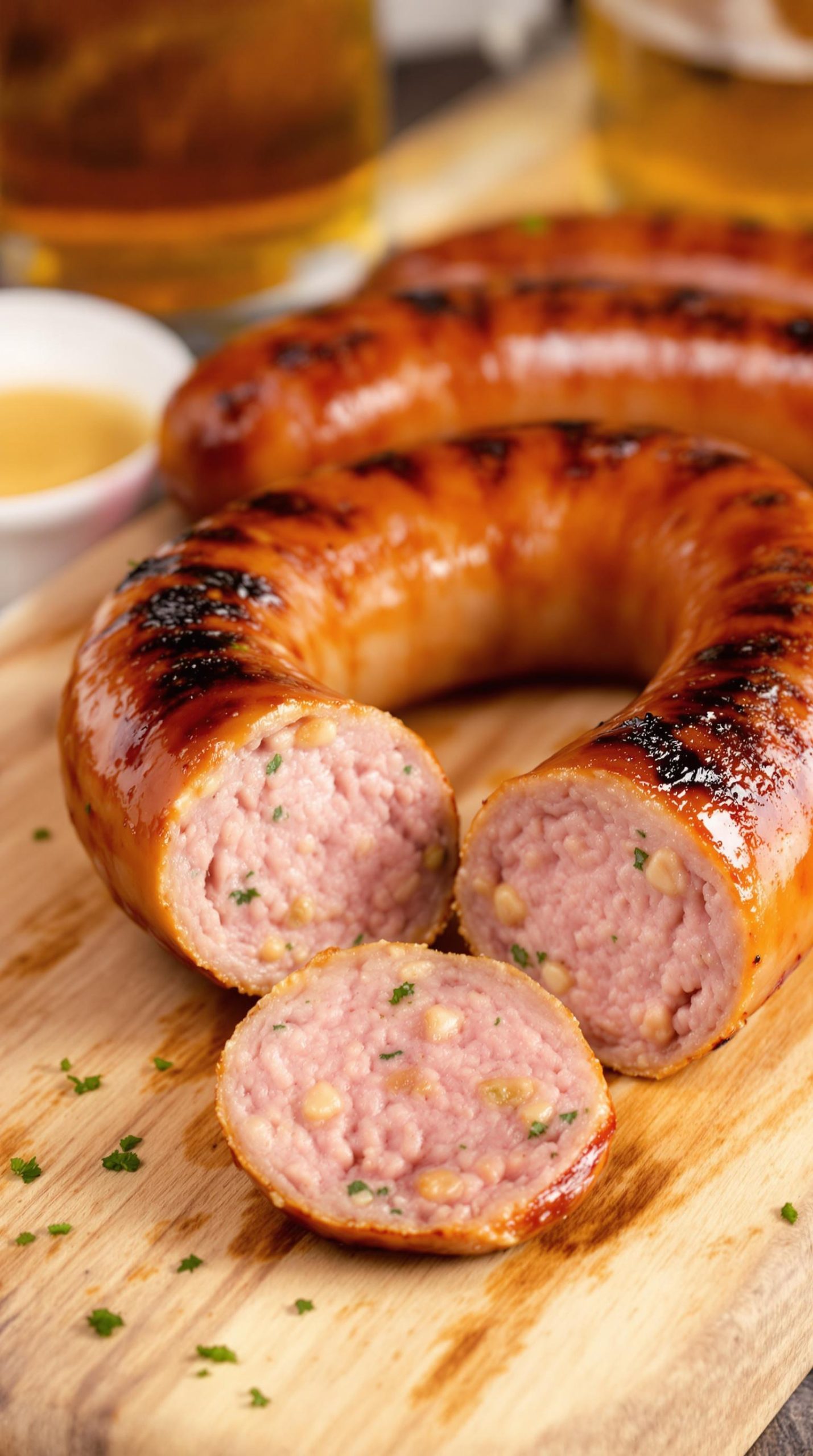 make authentic german bratwurst