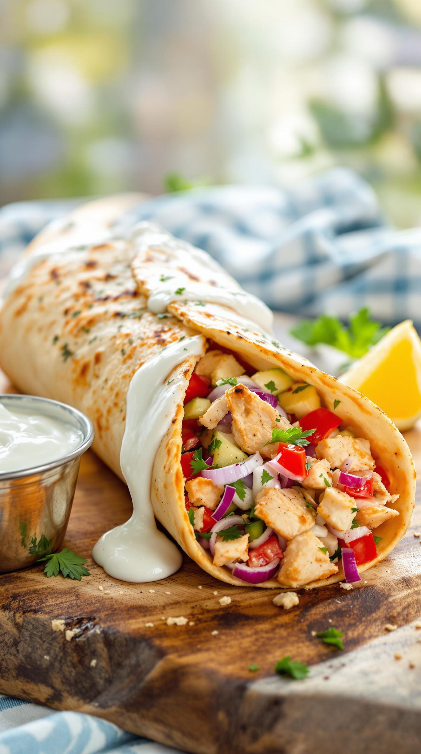 mediterranean chicken gyro recipe