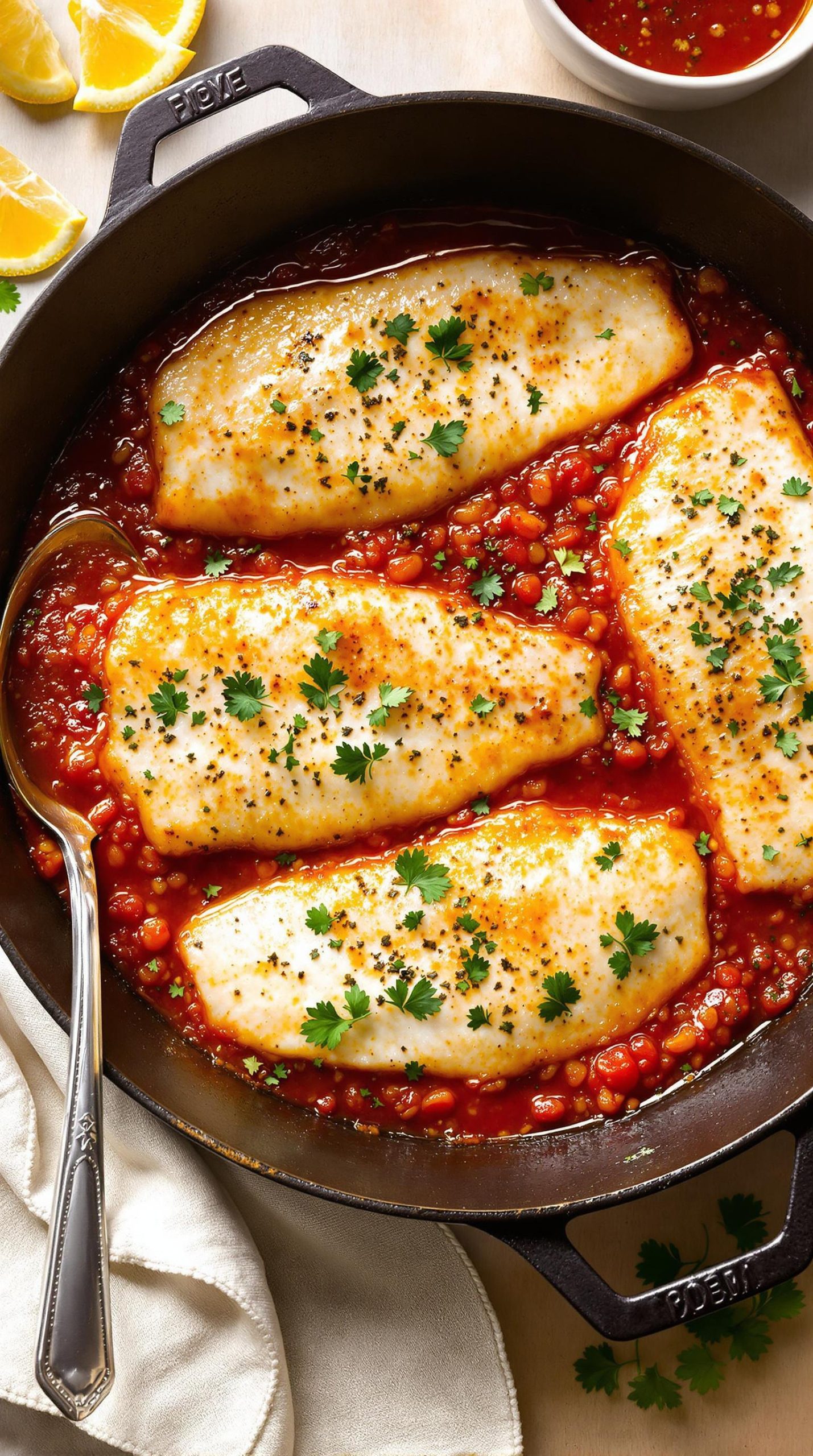 mediterranean flounder italian recipe