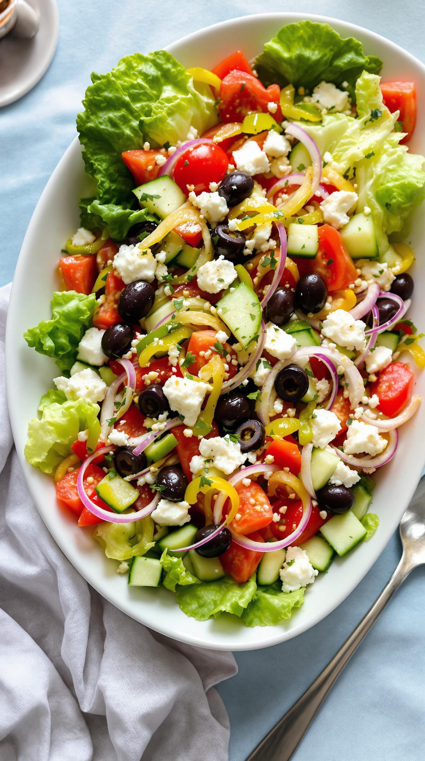 mediterranean greek salad recipe