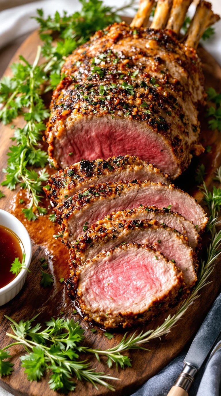 mediterranean style leg of lamb