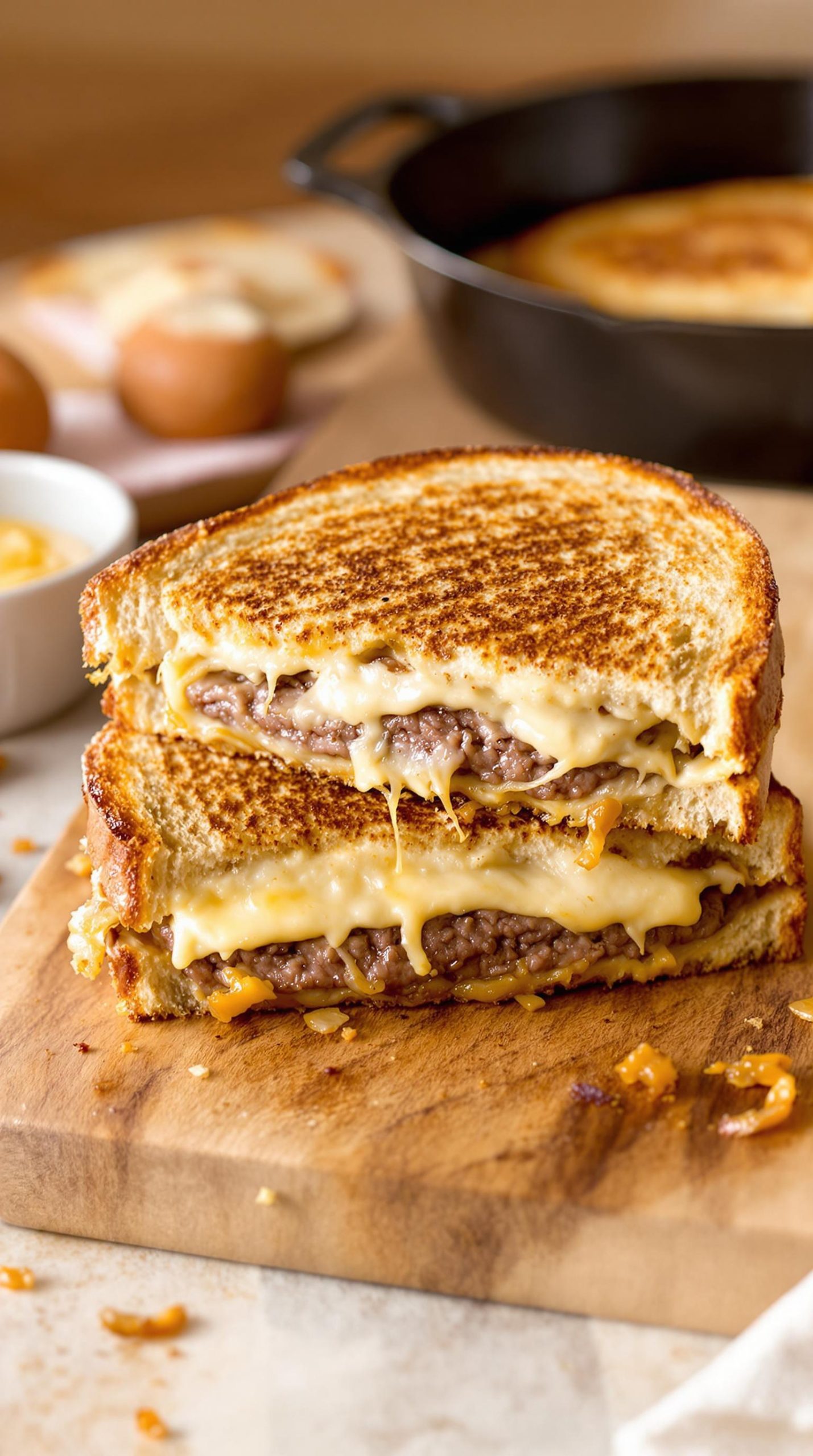 melted cheesy grilled goodness