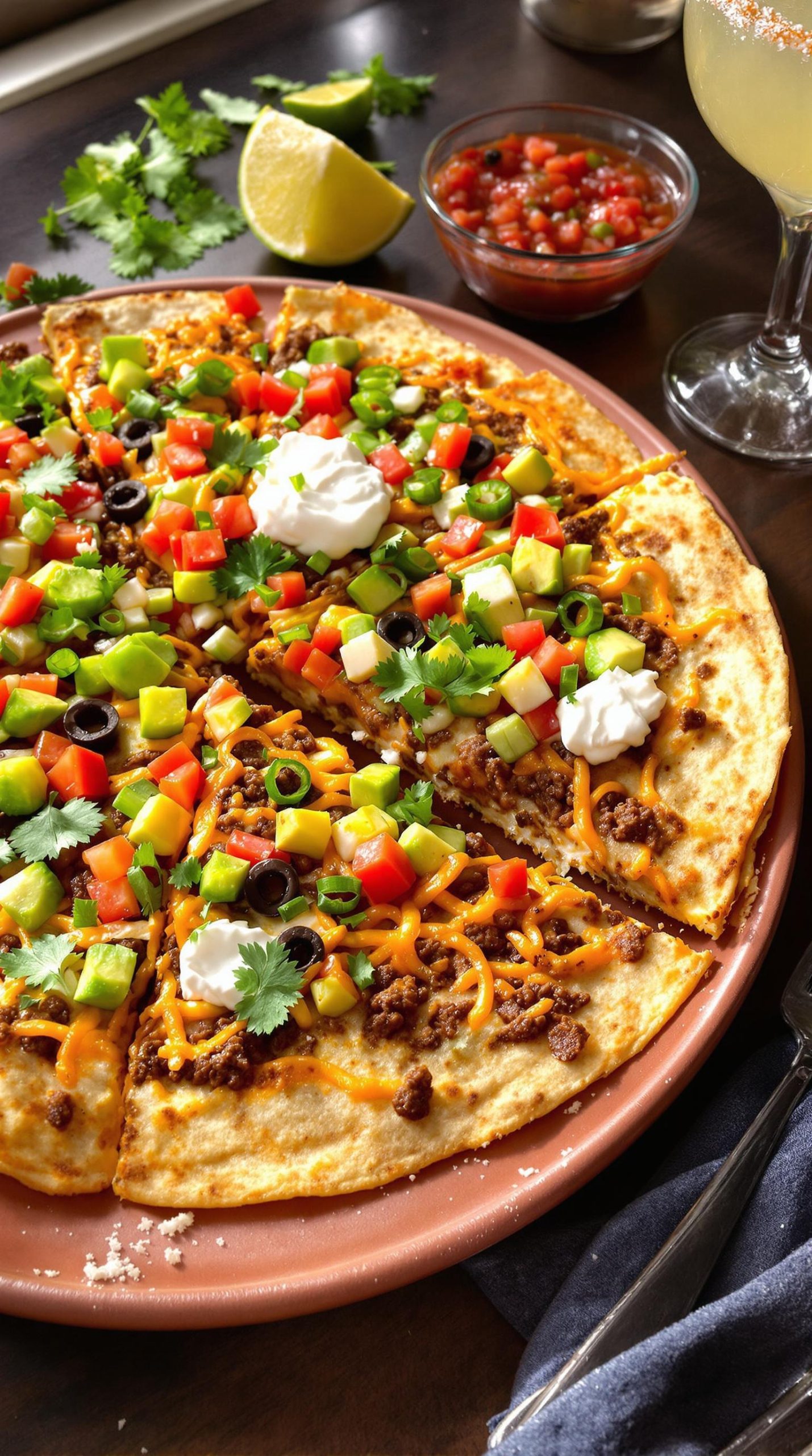 mexican pizza cooking instructions