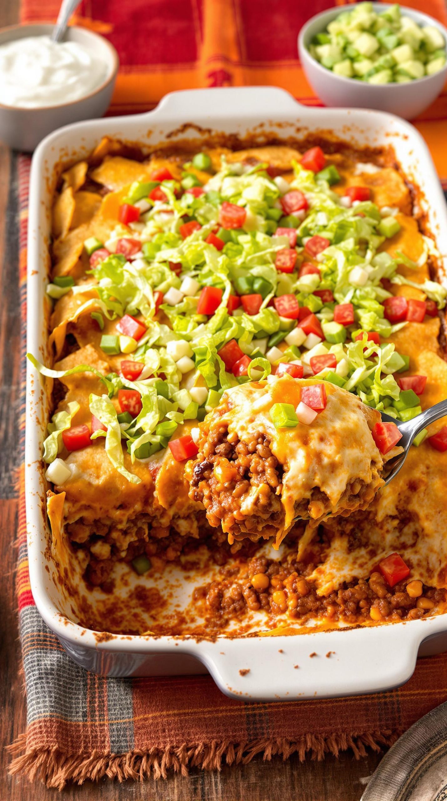 mexican taco casserole recipe
