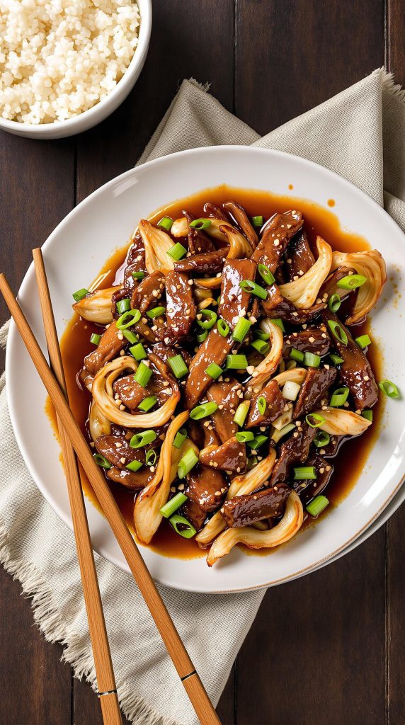 mongolian beef cooking instructions