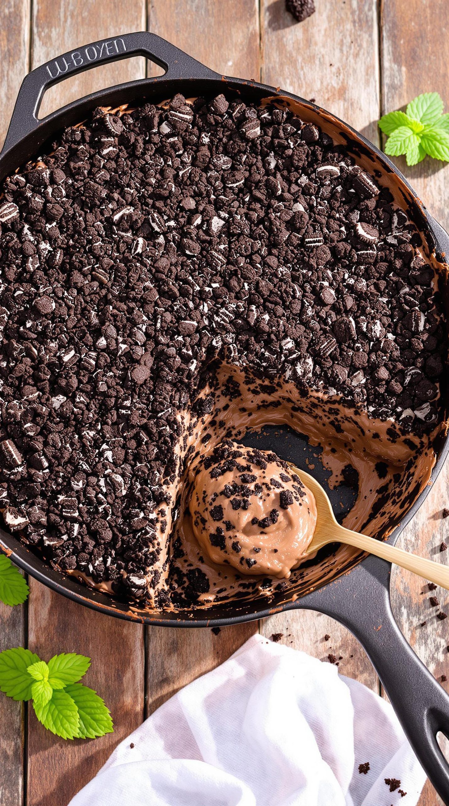 oreo chocolate dirt cake