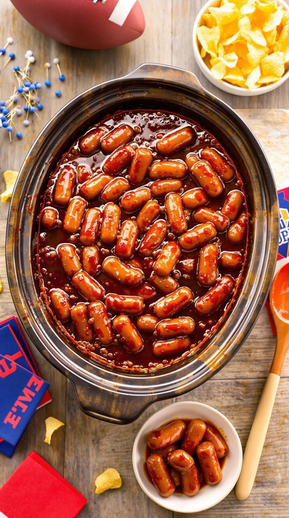 party favorite football wieners