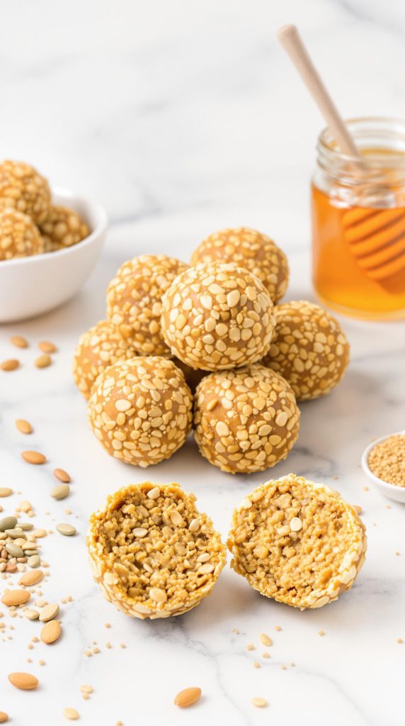 peanut butter protein balls