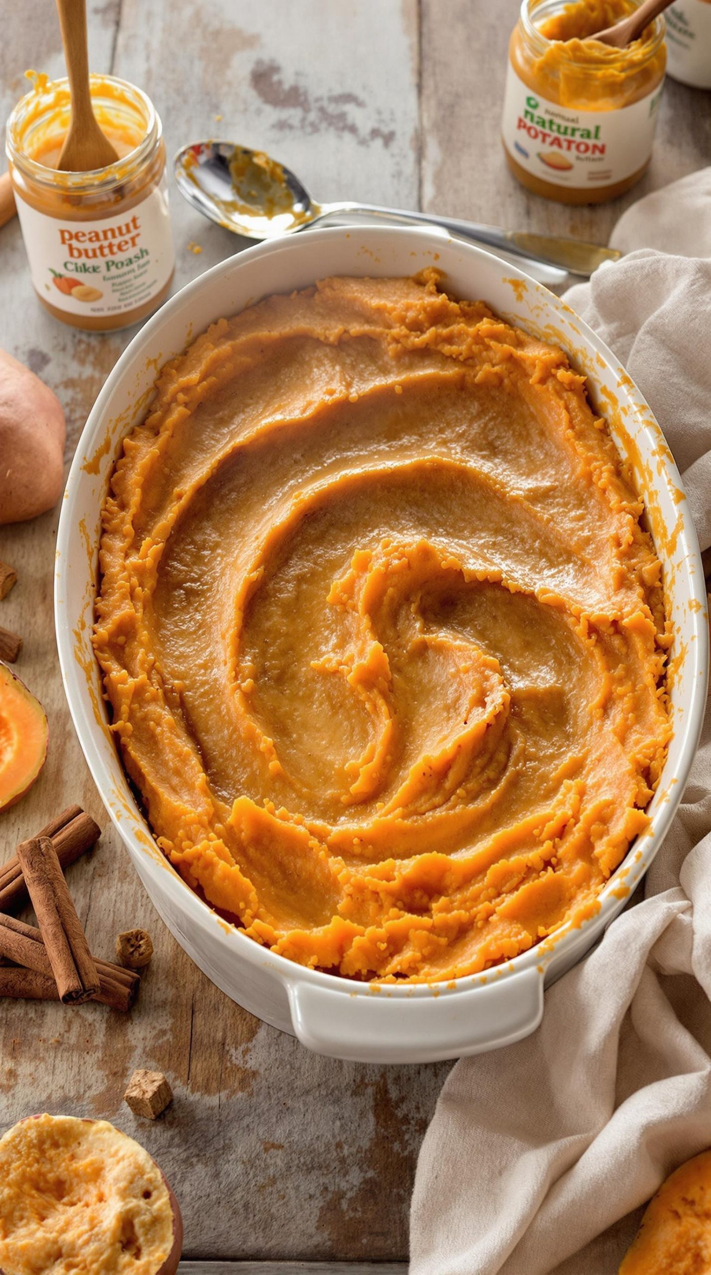 peanut butter sweet potato dish
