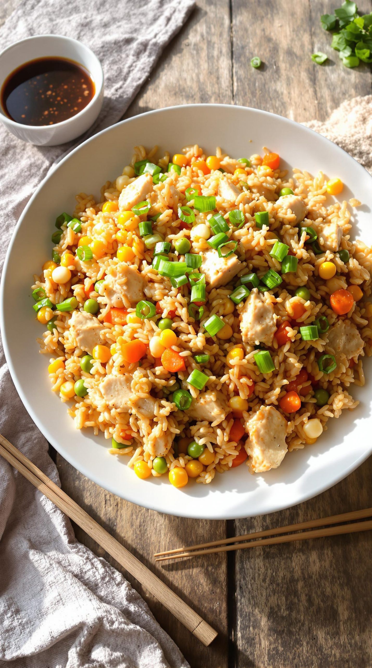 quick and simple fried rice