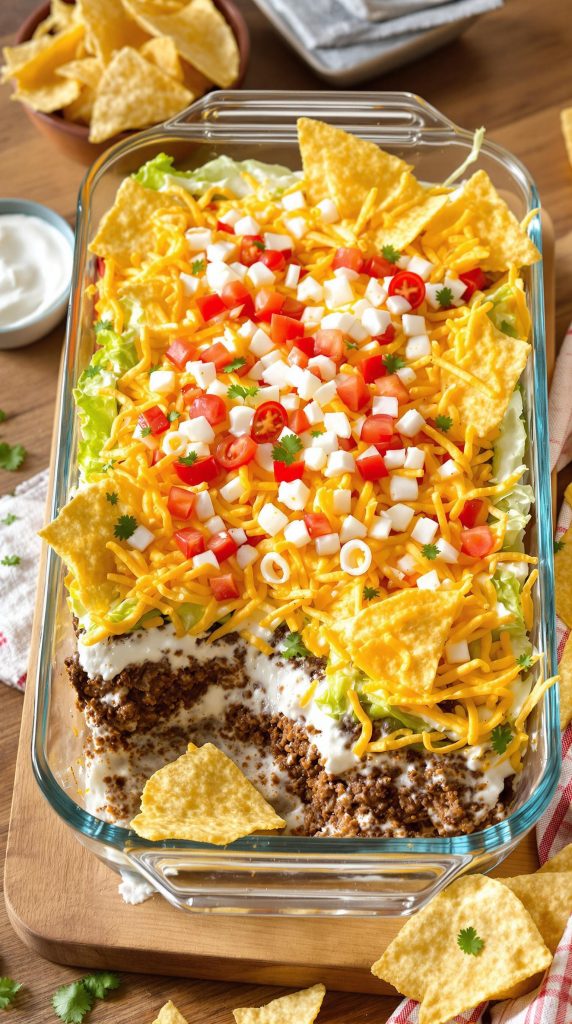 ranch dressing layered dip