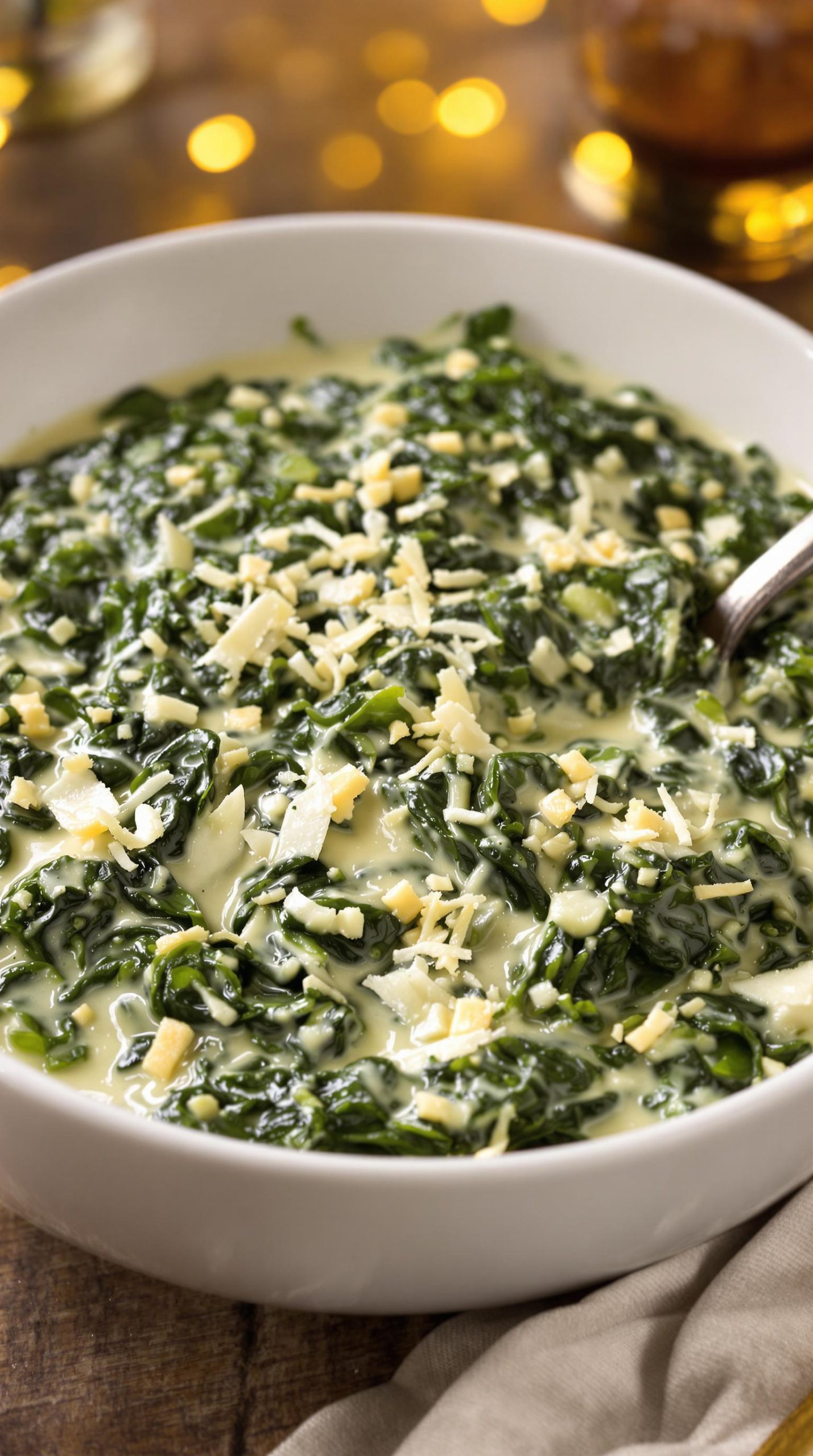 rich creamy spinach recipe
