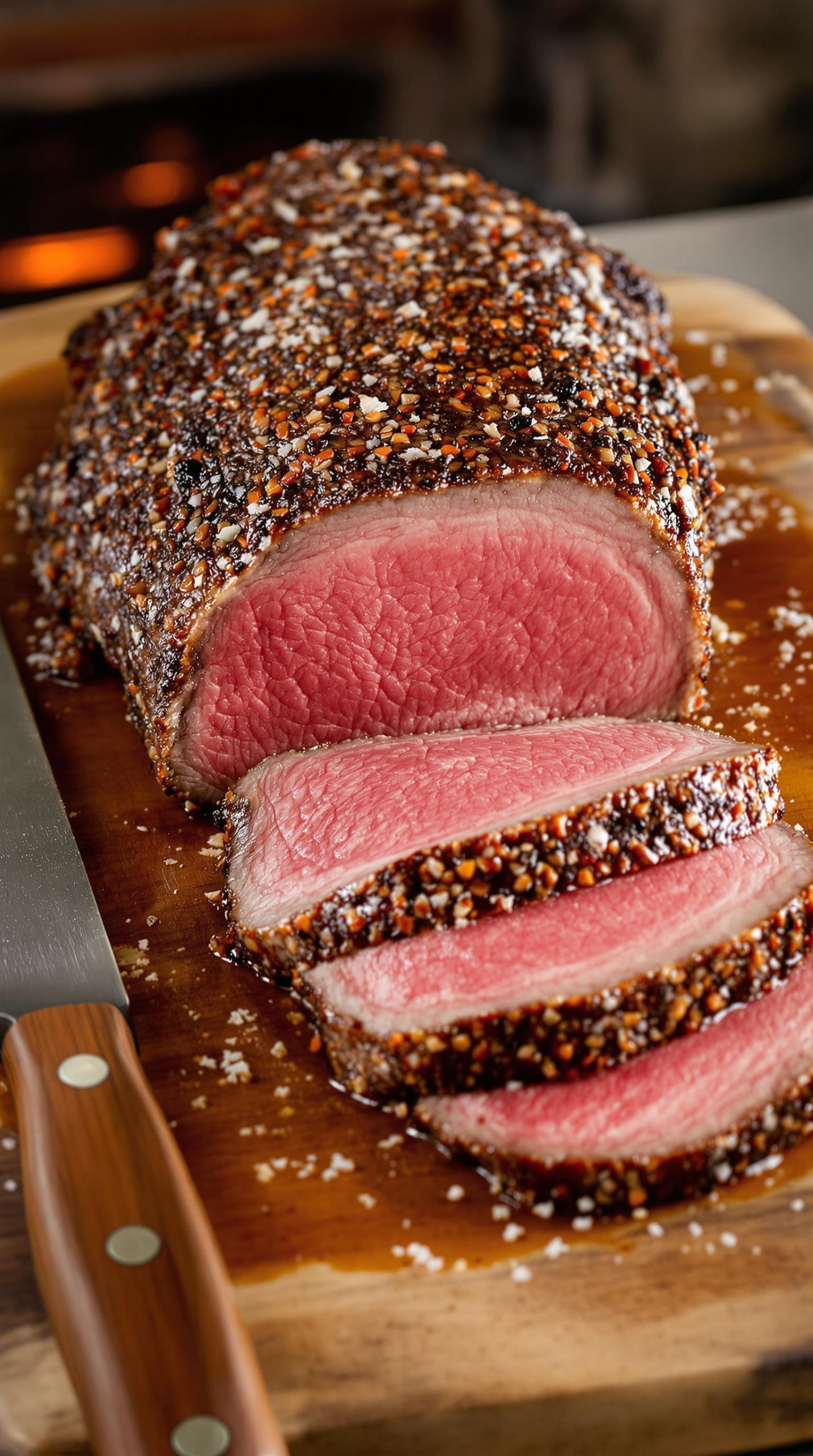 salt crusted tri tip perfection