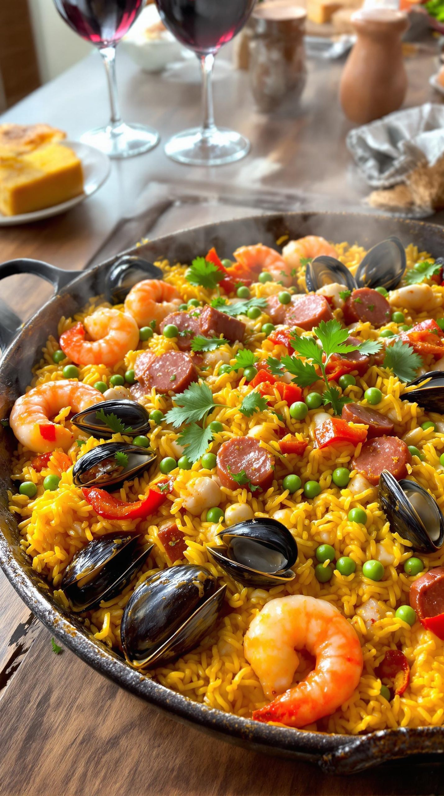 saut steam serve enjoy