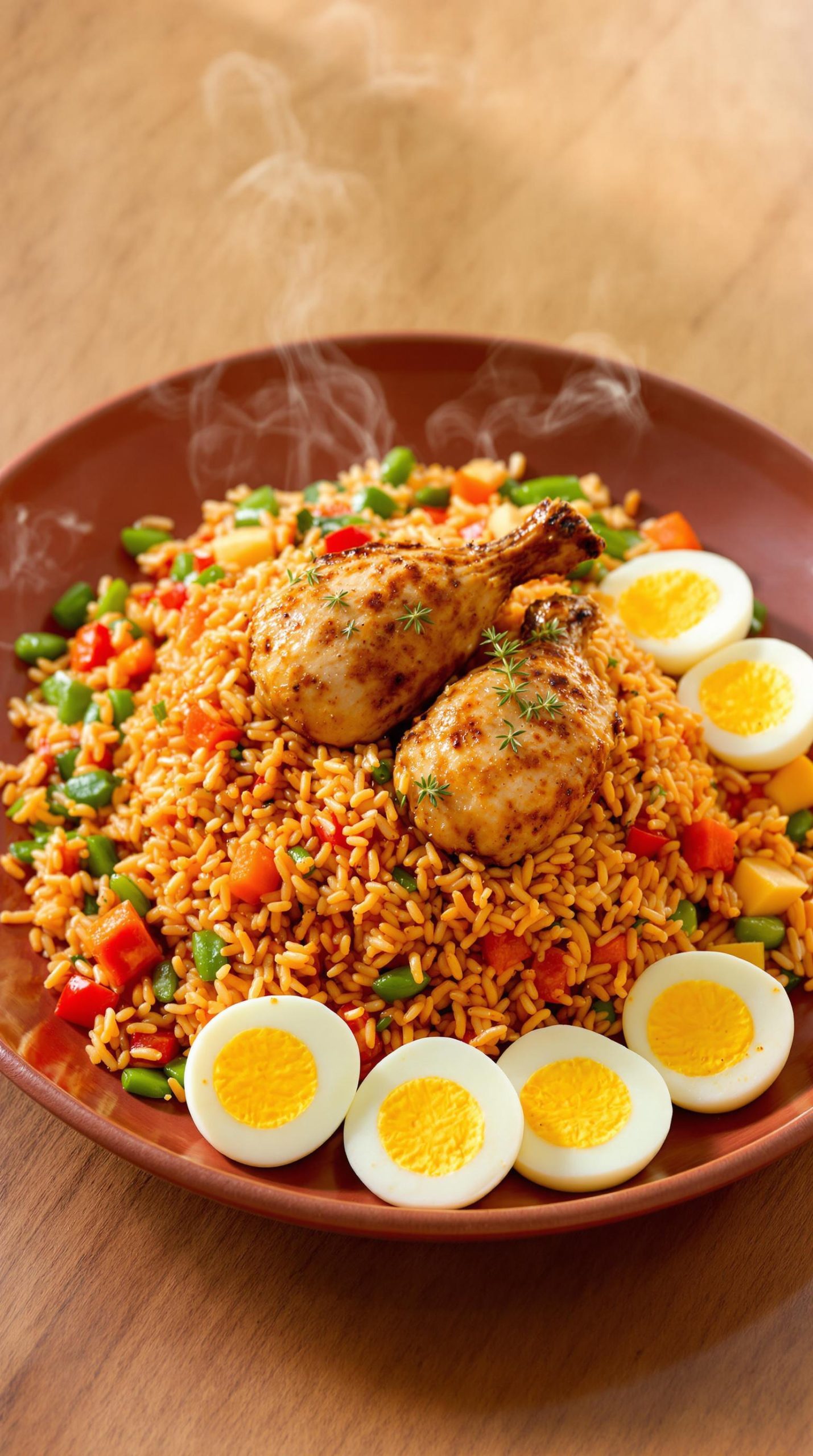 savoring west african jollof rice