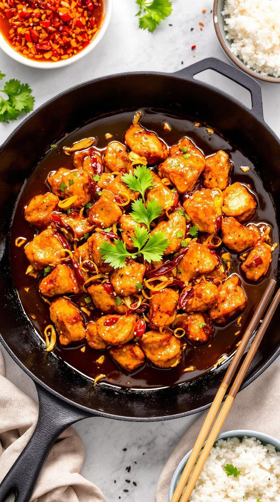 savory citrus infused chicken dish