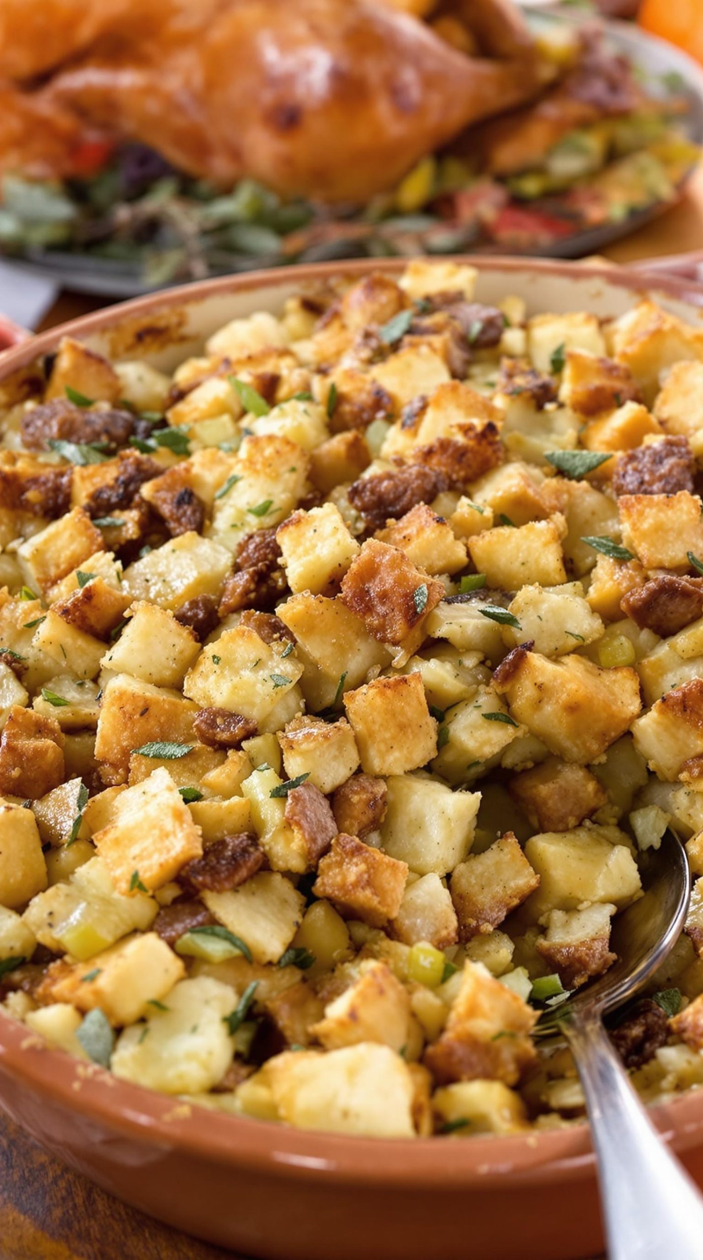 savory sausage homestyle stuffing