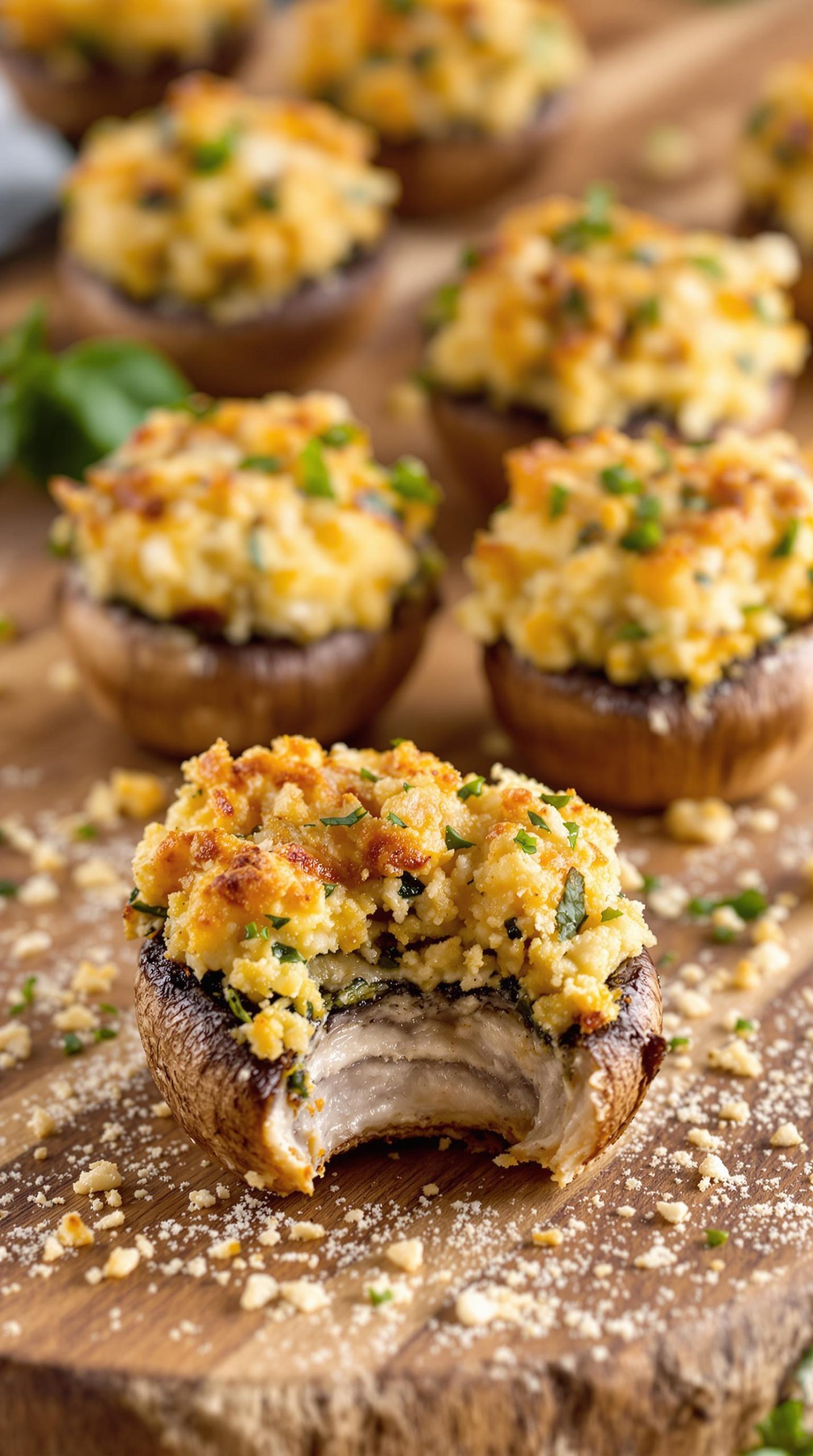 savory stuffed mushrooms recipe