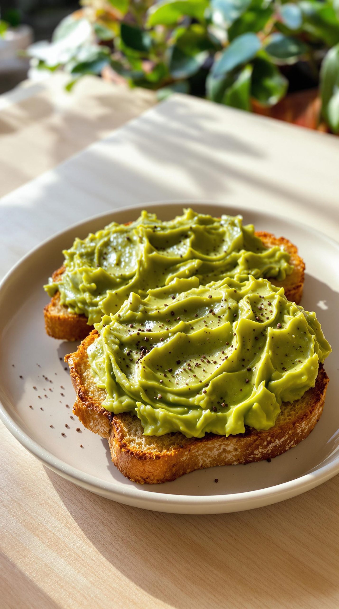simple delicious avocado toast