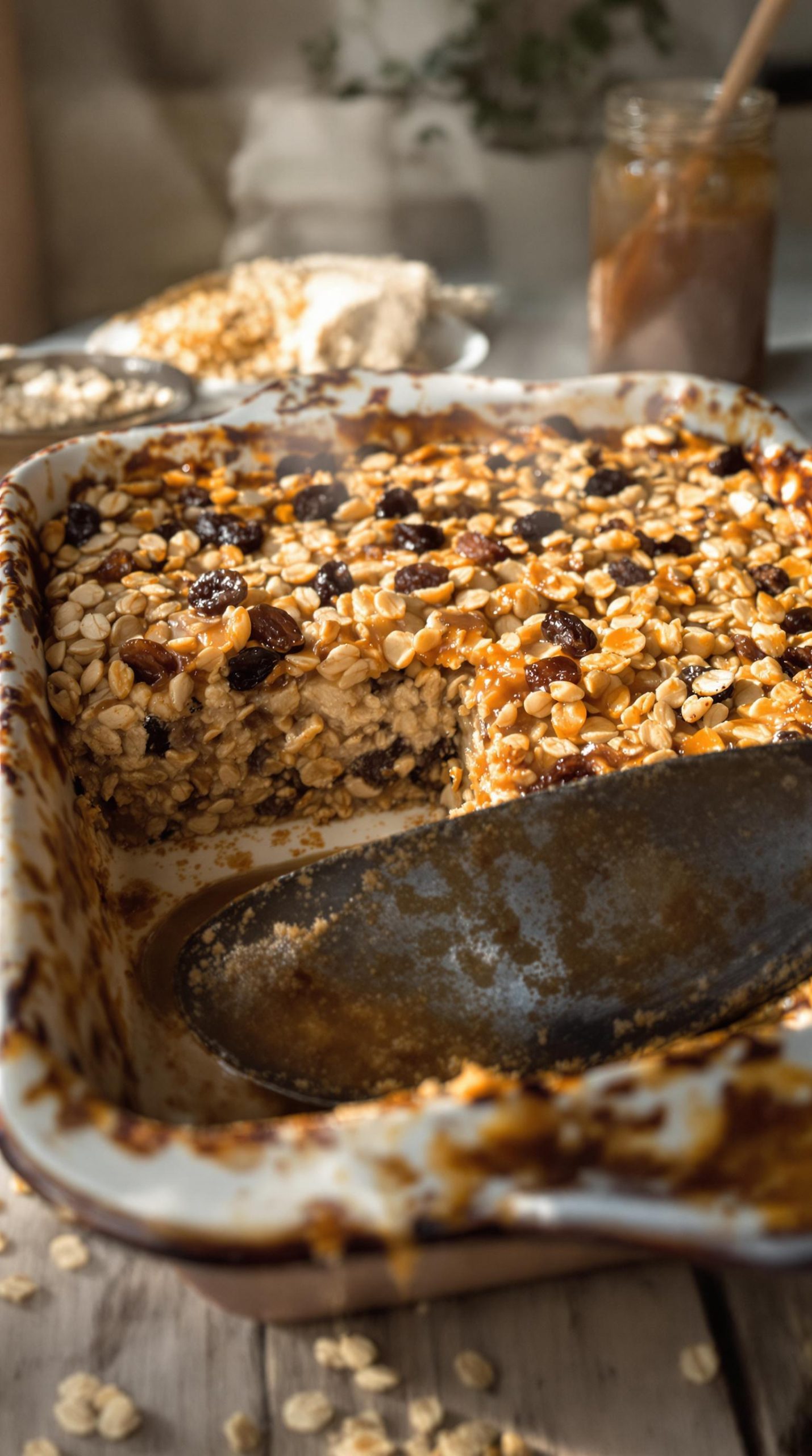 simple honey baked oatmeal