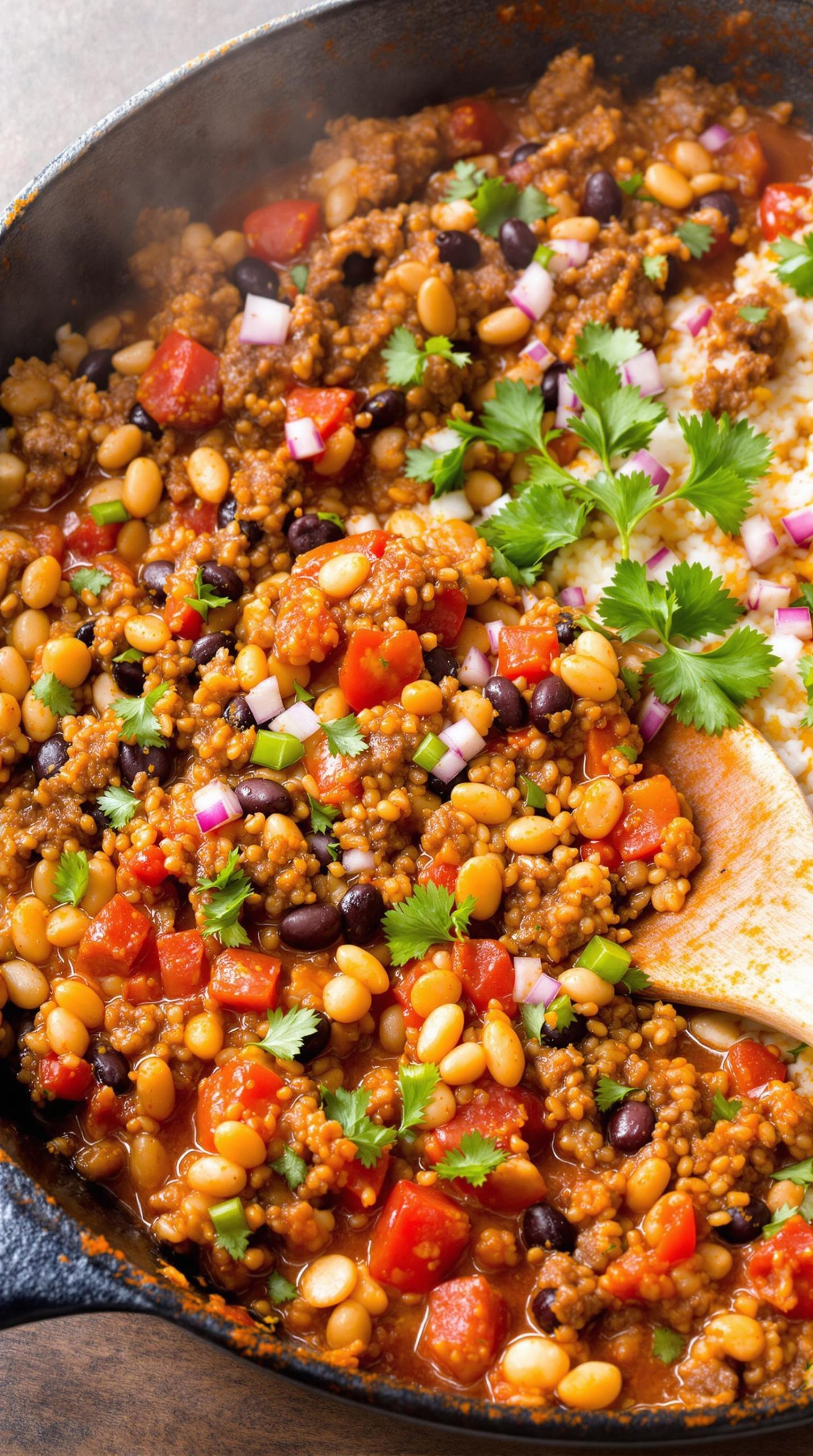 sizzling southwest beef skillet