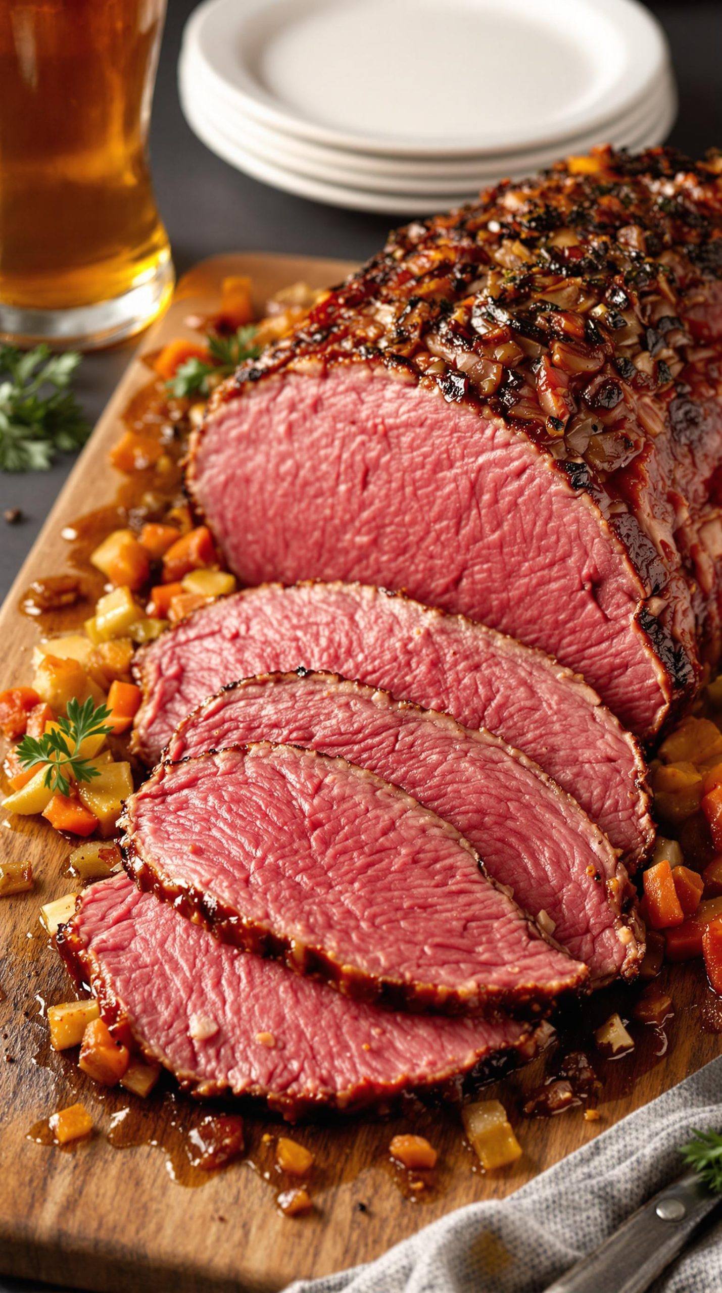 slow baked corned beef recipe