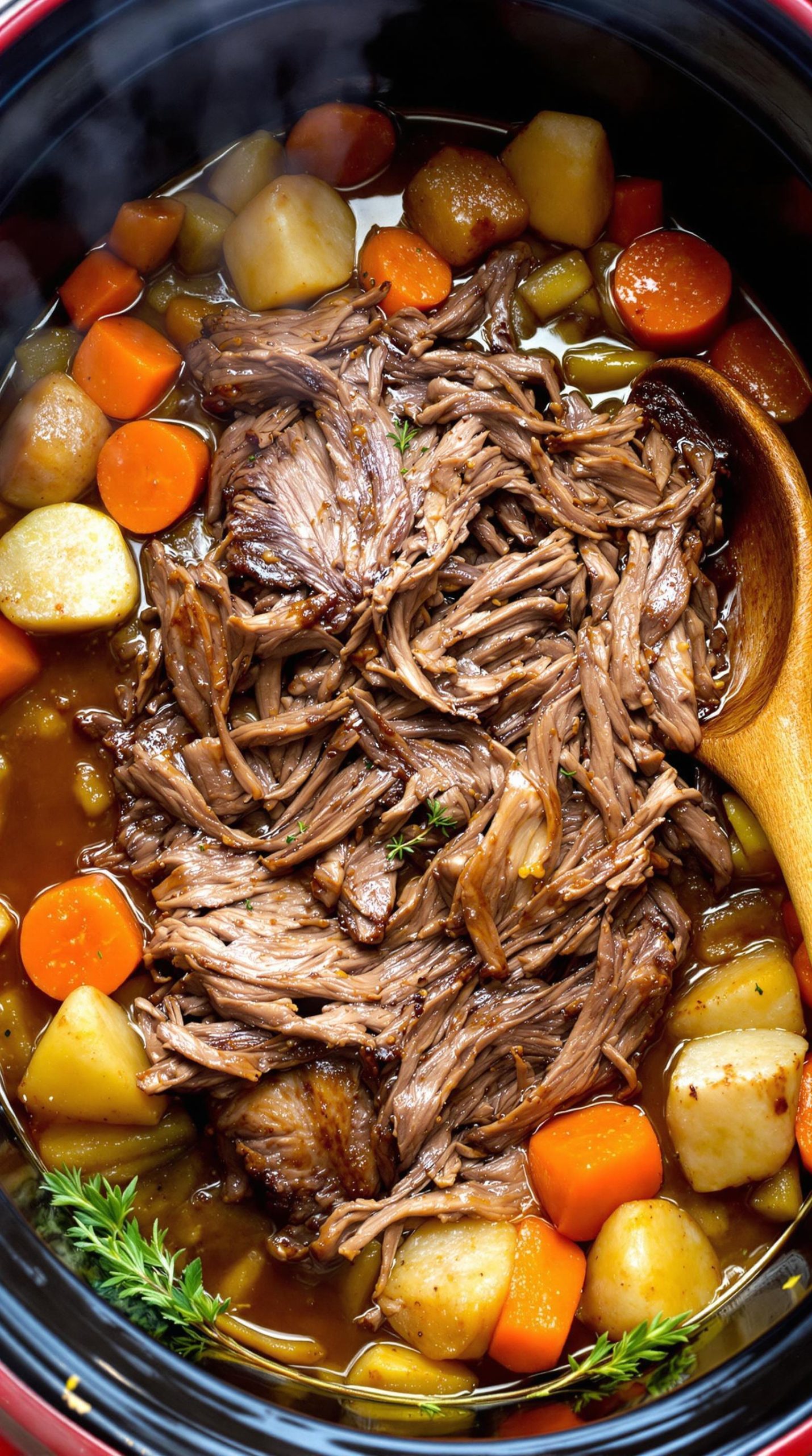 slow cooker chuck roast