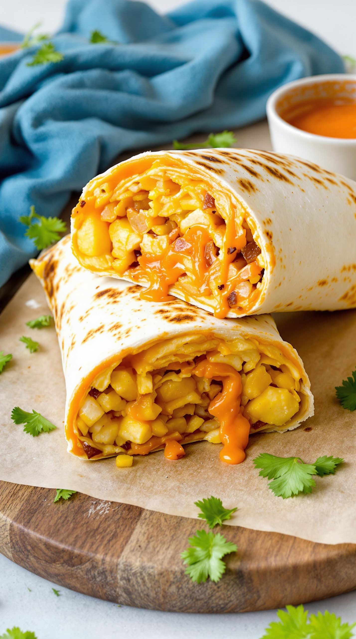 smoky chipotle breakfast burrito