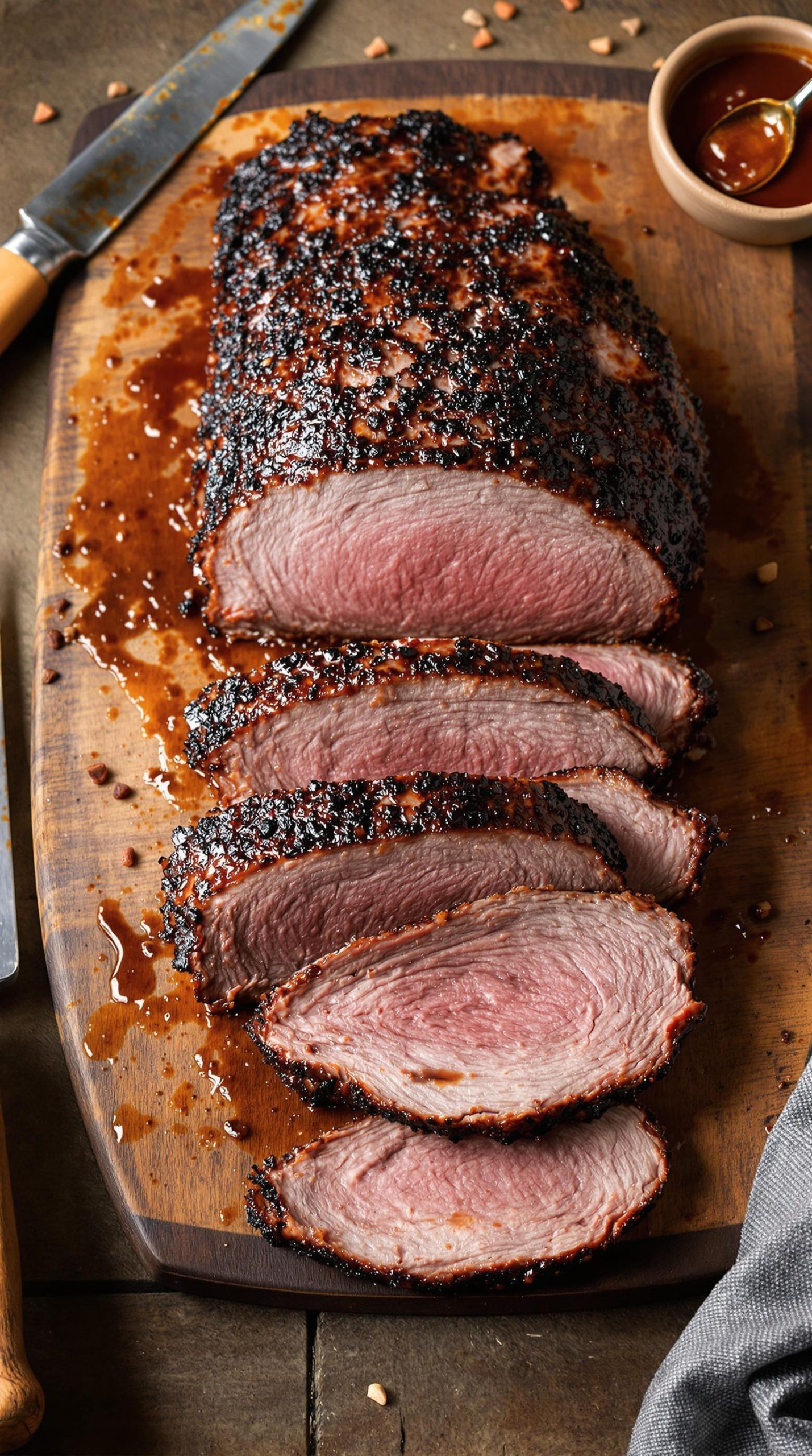 smoky wood chip brisket