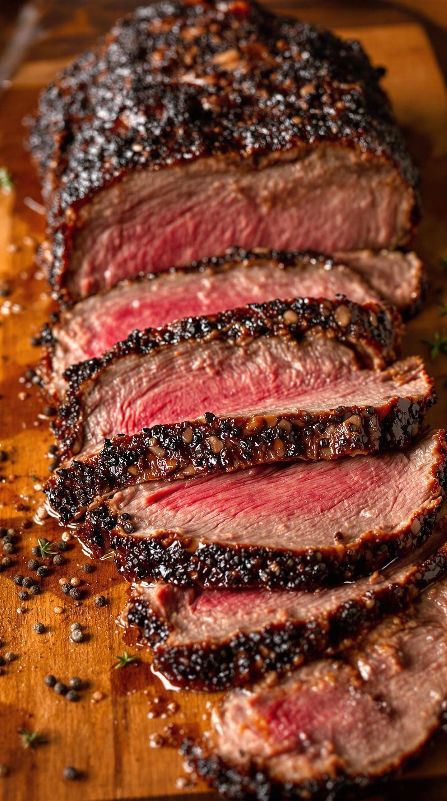 smoky wood chip brisket preparation