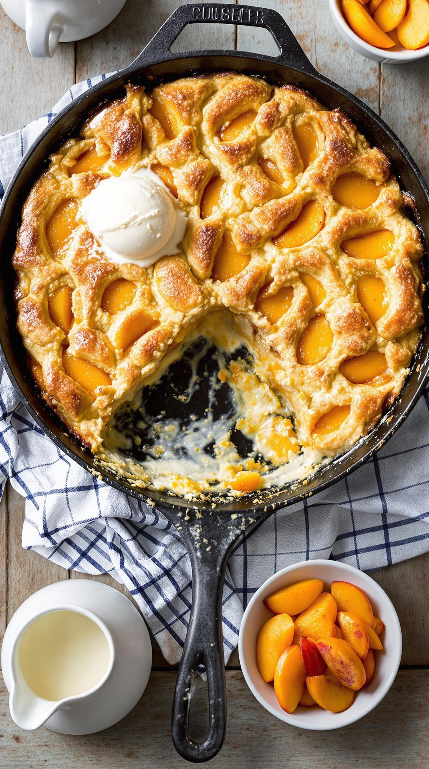 southern peach cobbler recipe