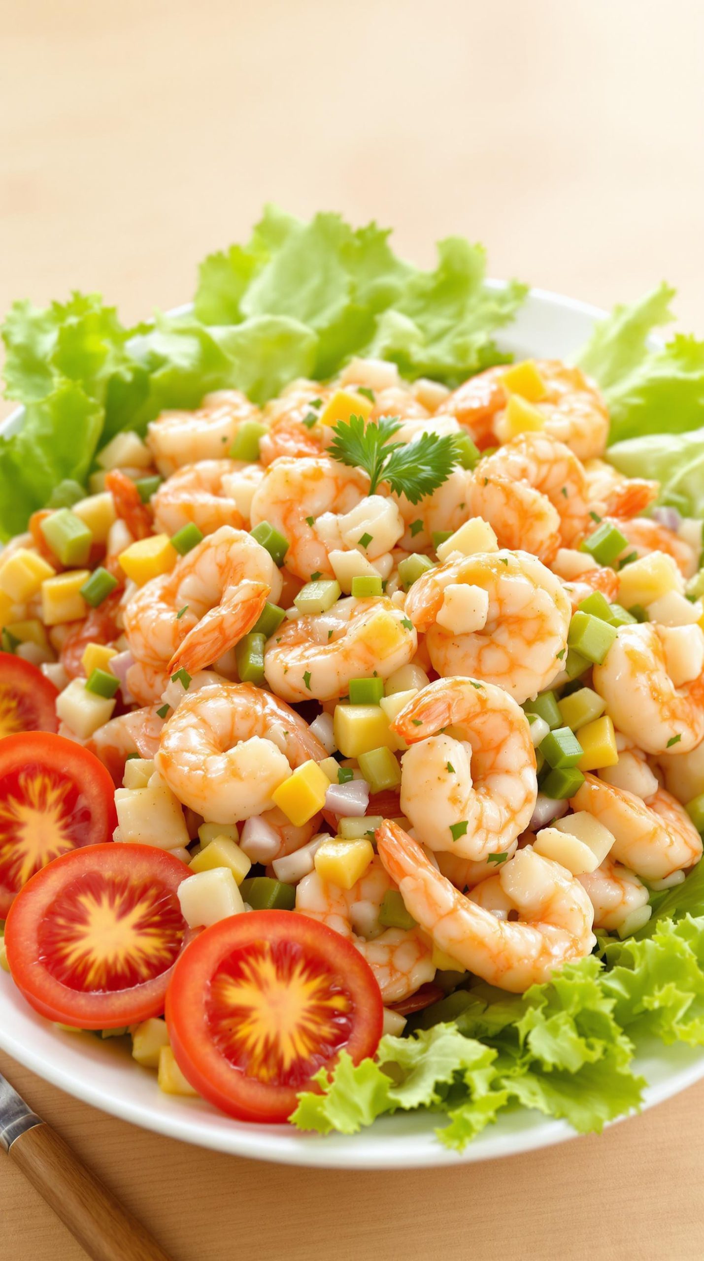 southern shrimp salad preparation