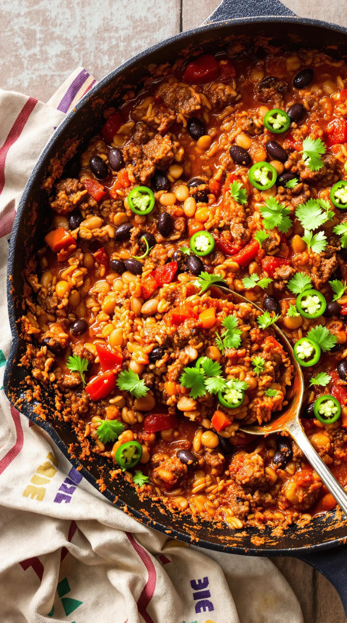 southwest beef and beans