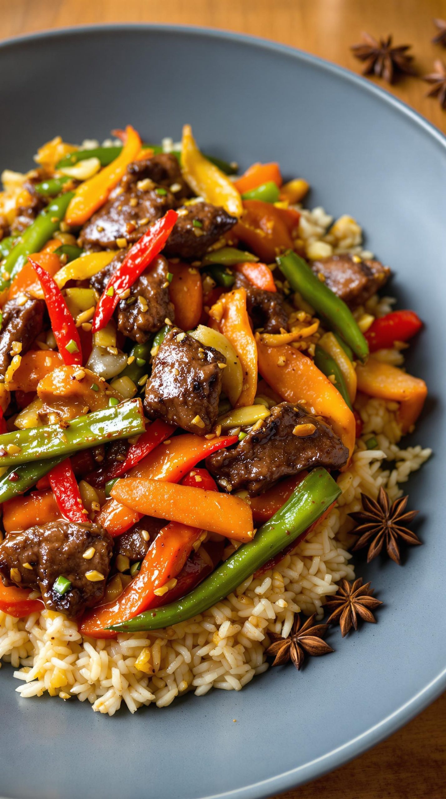 spiced beef stir fry recipe