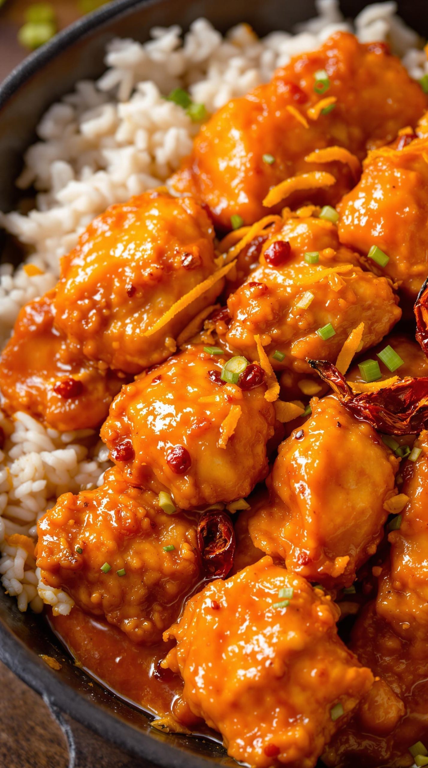 spicy orange chicken recipe