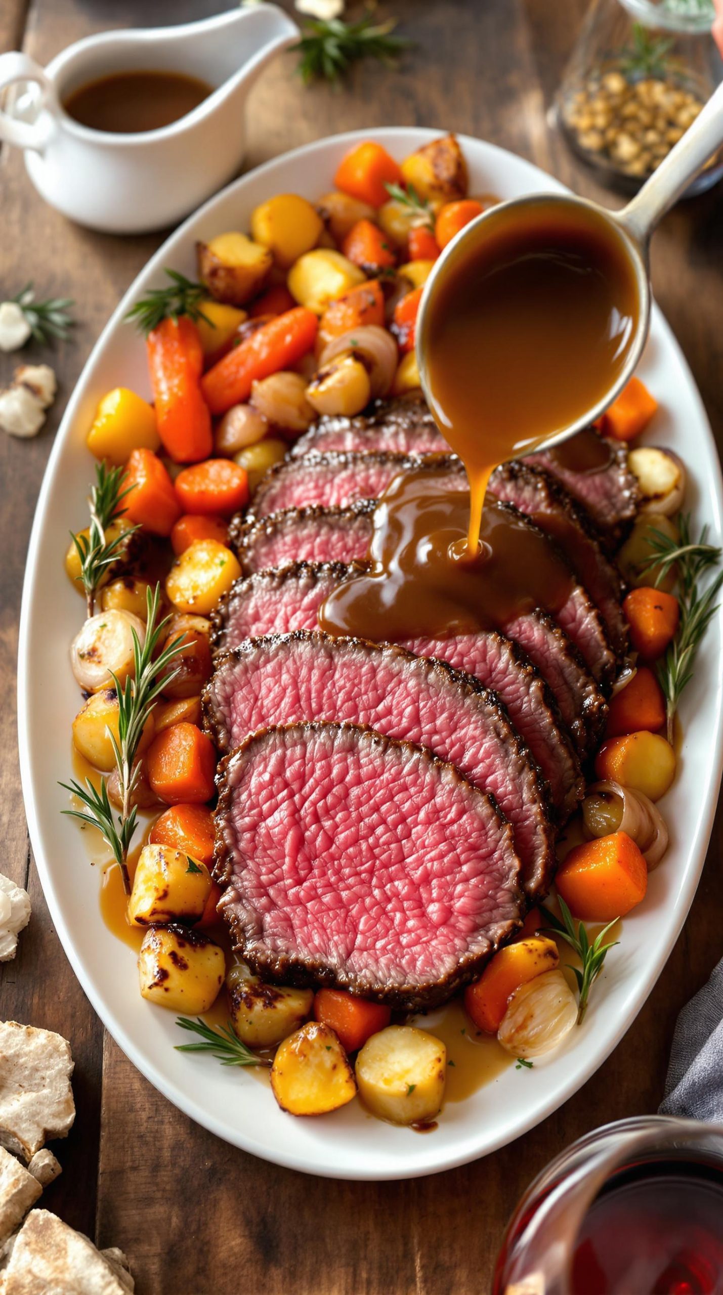 succulent and flavorful roast