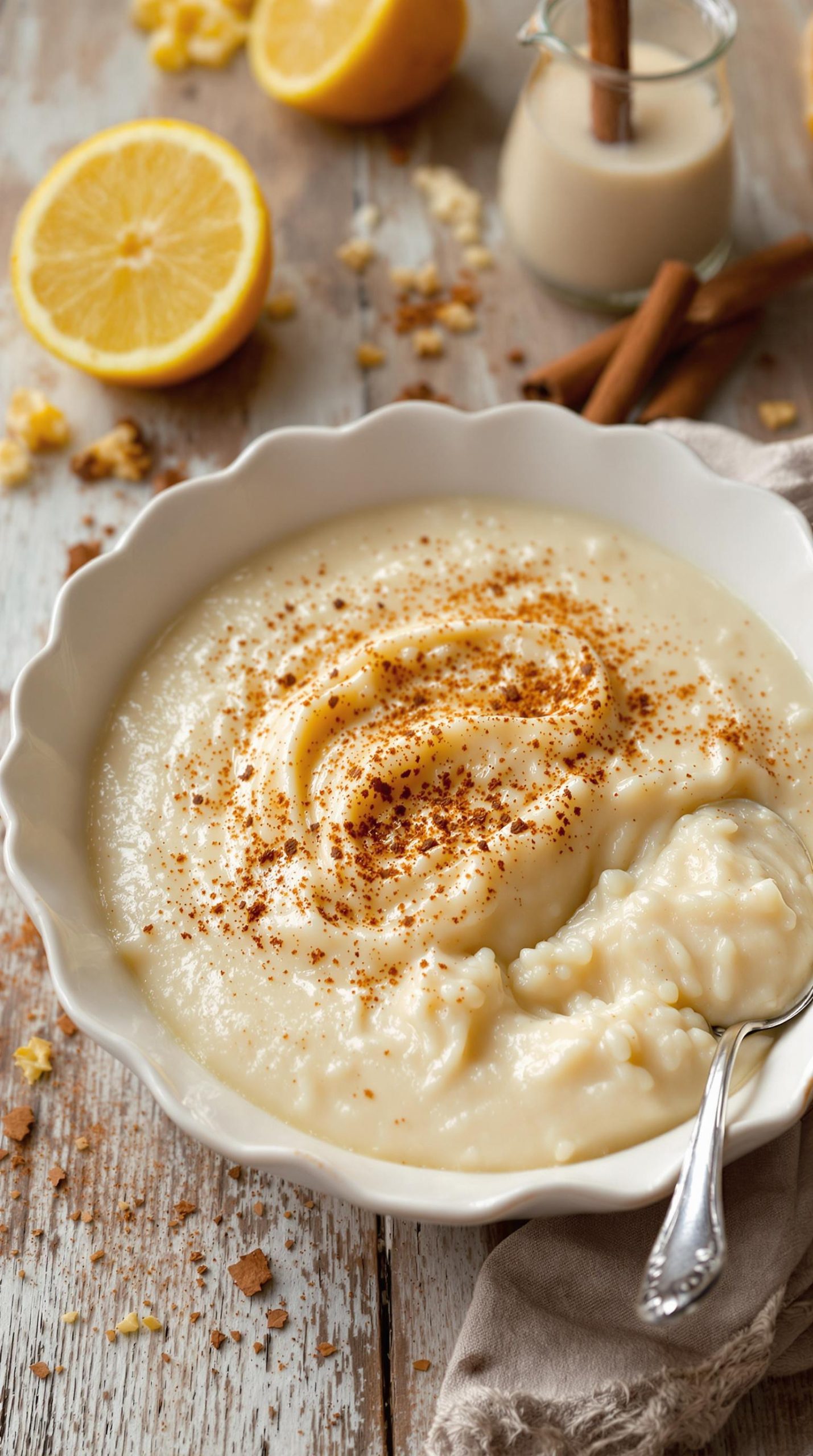 sweet and creamy dessert